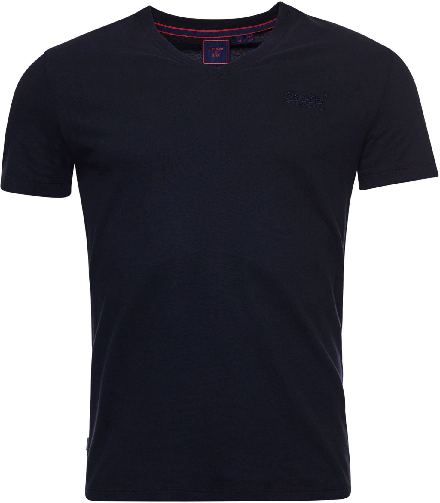 VEE navy LOGO VINTAGE eclipse Superdry V-Shirt EMB