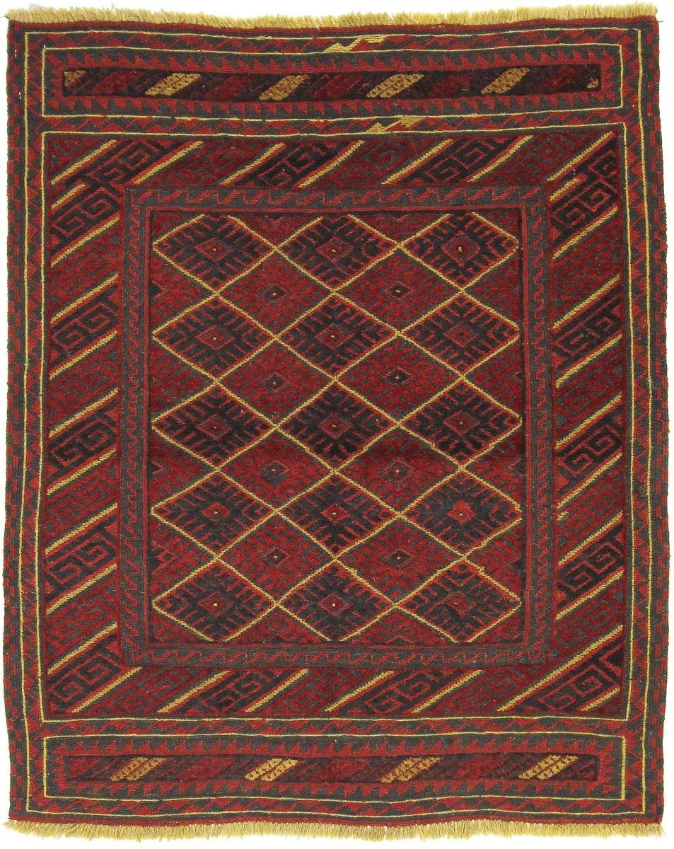 8 Nimbaft Nain Trading, Höhe: Handgeknüpfter rechteckig, Orientteppich Orientteppich, 105x131 mm