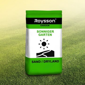 Roysson Garden Grasimplantat Erde Rasensamen Dürreresistenter Rasen Grassamen Gras 5 kg SAND