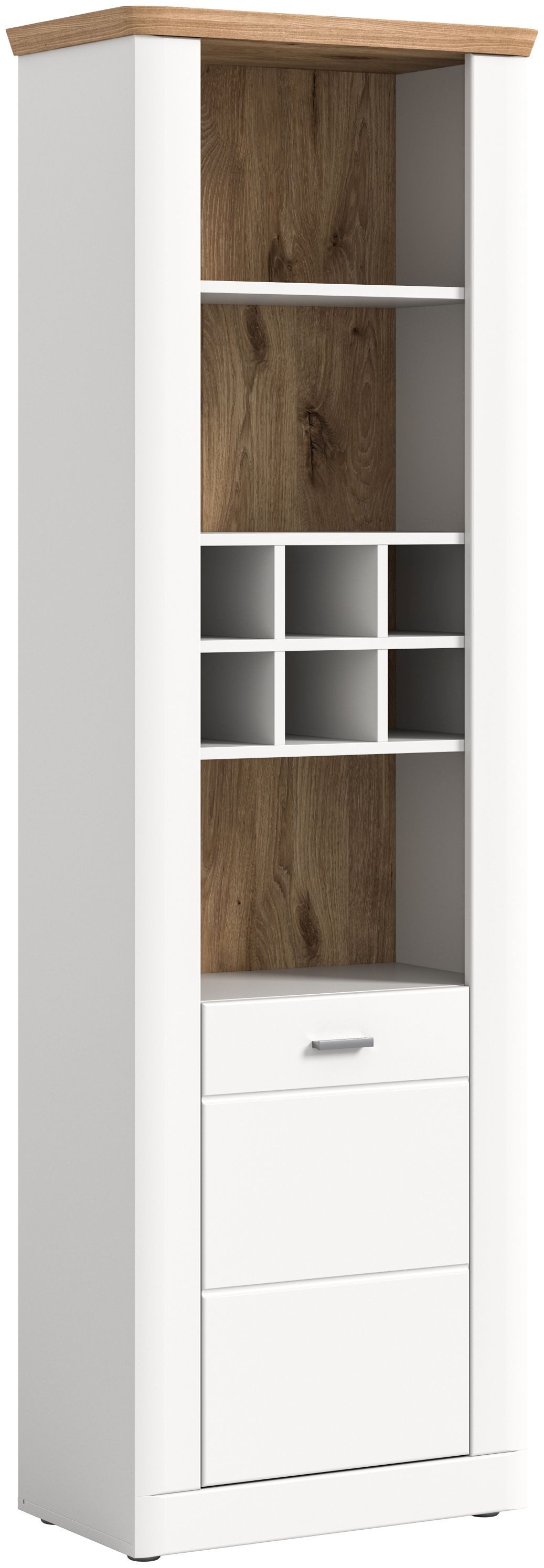 xonox.home Standregal, in weiß matt B/H/T: 65 x 205 x 37 cm