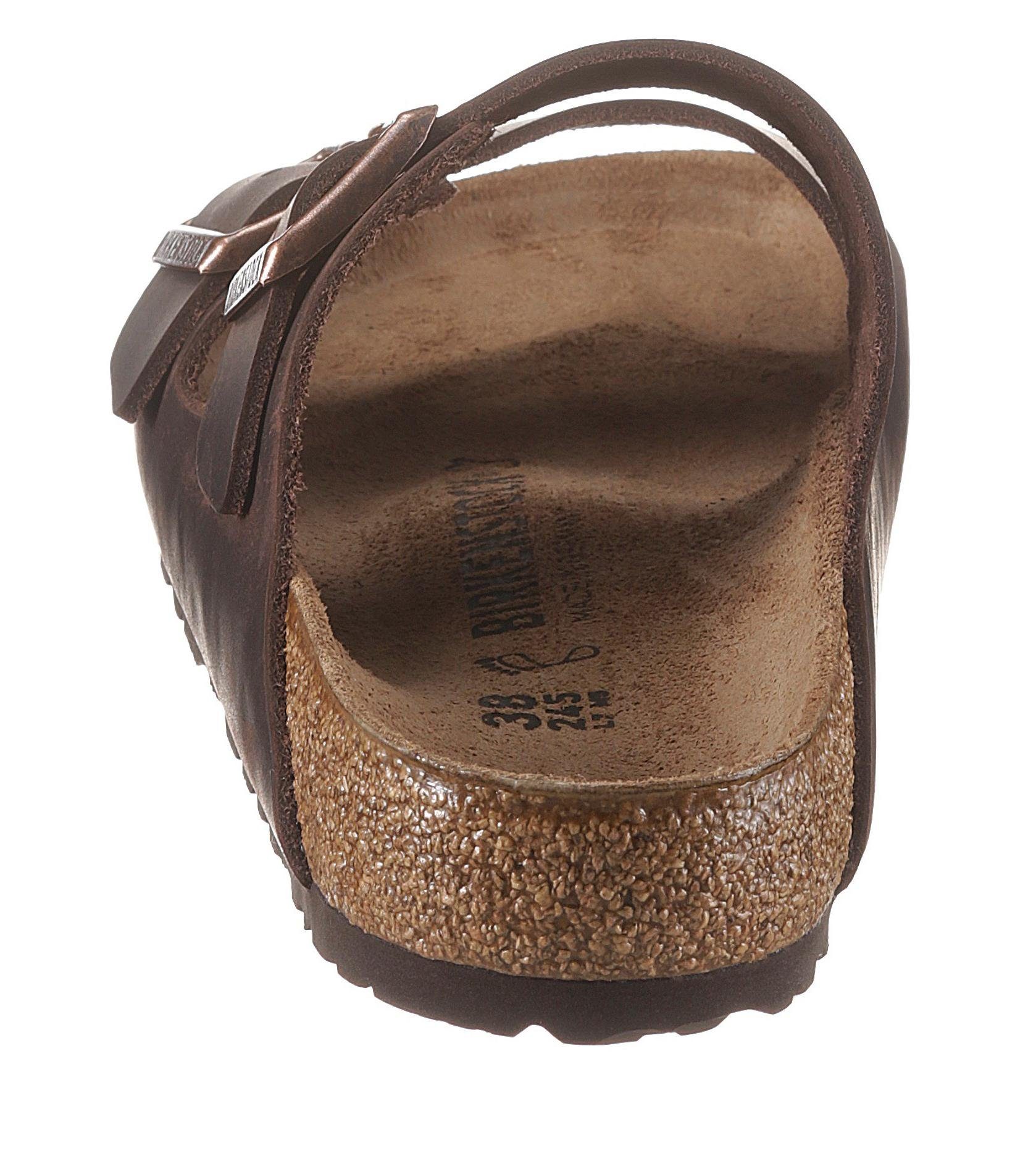 Birkenstock ARIZONA OILED Pantolette aus gefettetem günstig online kaufen