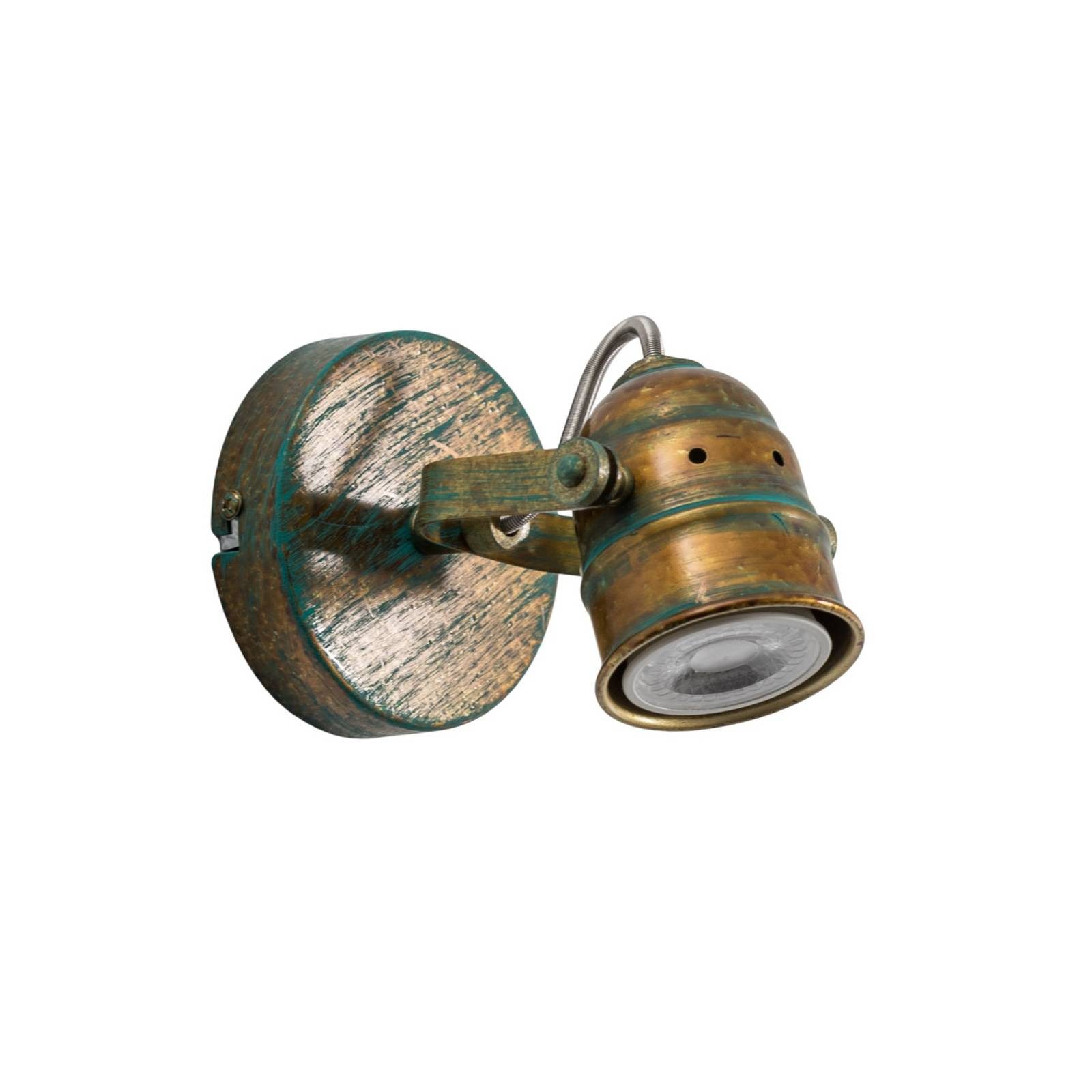 Lindby Wandleuchte Leonor, Metall, Bronze IP20, 1 x 10 W LED