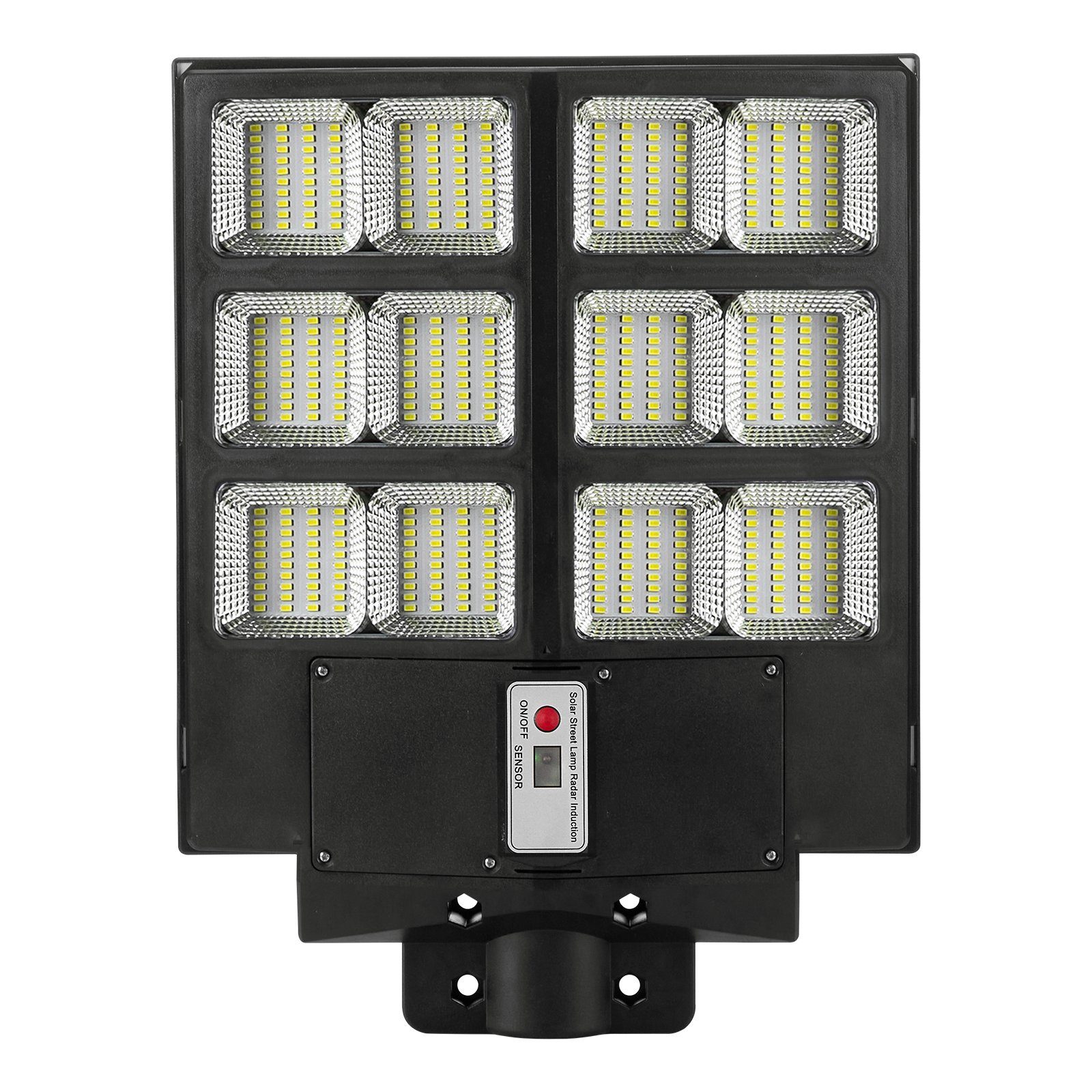 Sunicol LED Außen-Deckenleuchte LED IP65 Tageslichtweiß, Bewegungsmelder, Flutlichtstrahler Fernsteuerung,Timer, mit Solar Straßenlaterne, mit 6500K, wasserdicht