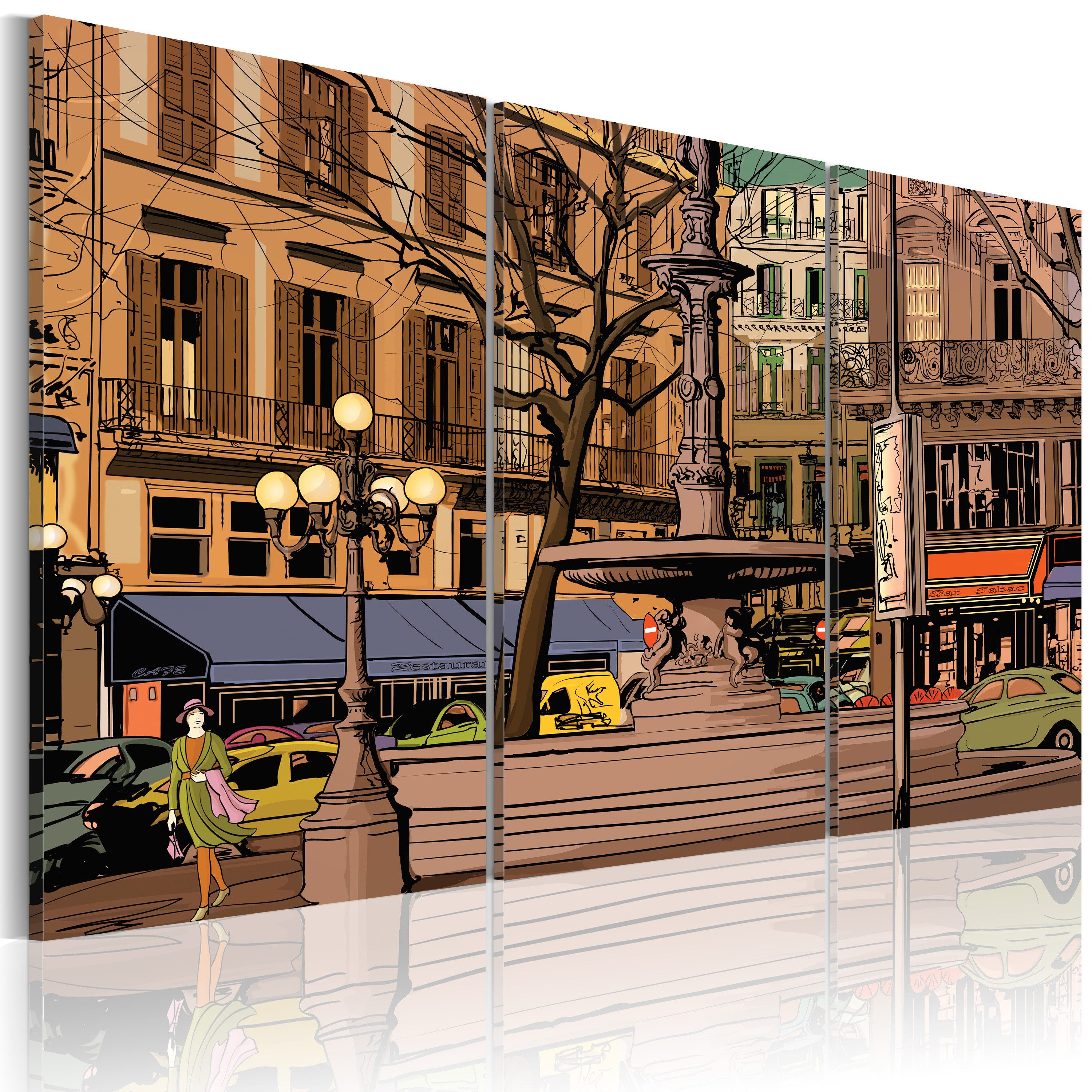 Basera® Wandbild Leinwandbild 020119-22