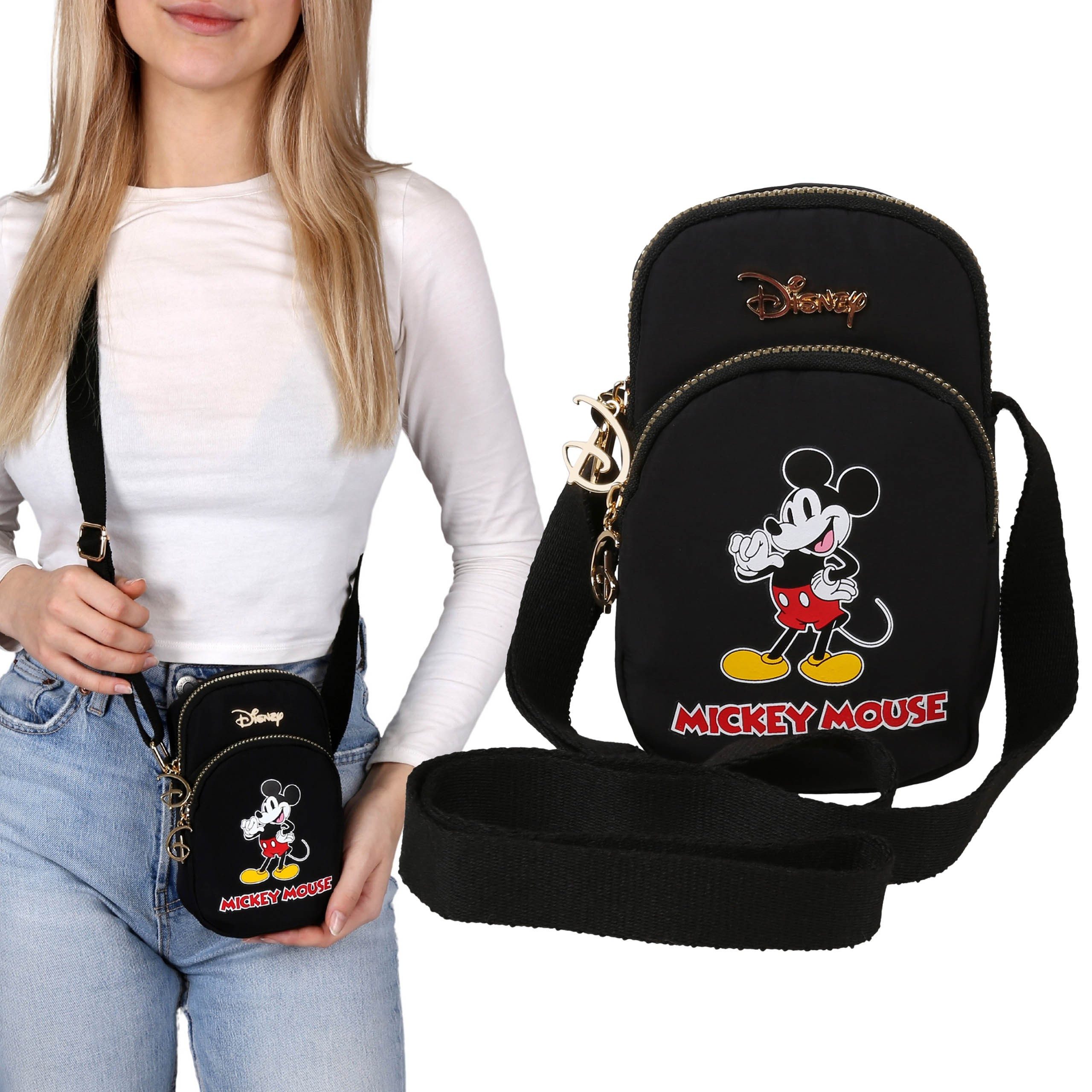 Sarcia.eu Umhängetasche Mickey Mouse Disney schwarze Umhängetasche 12x18x6 cm