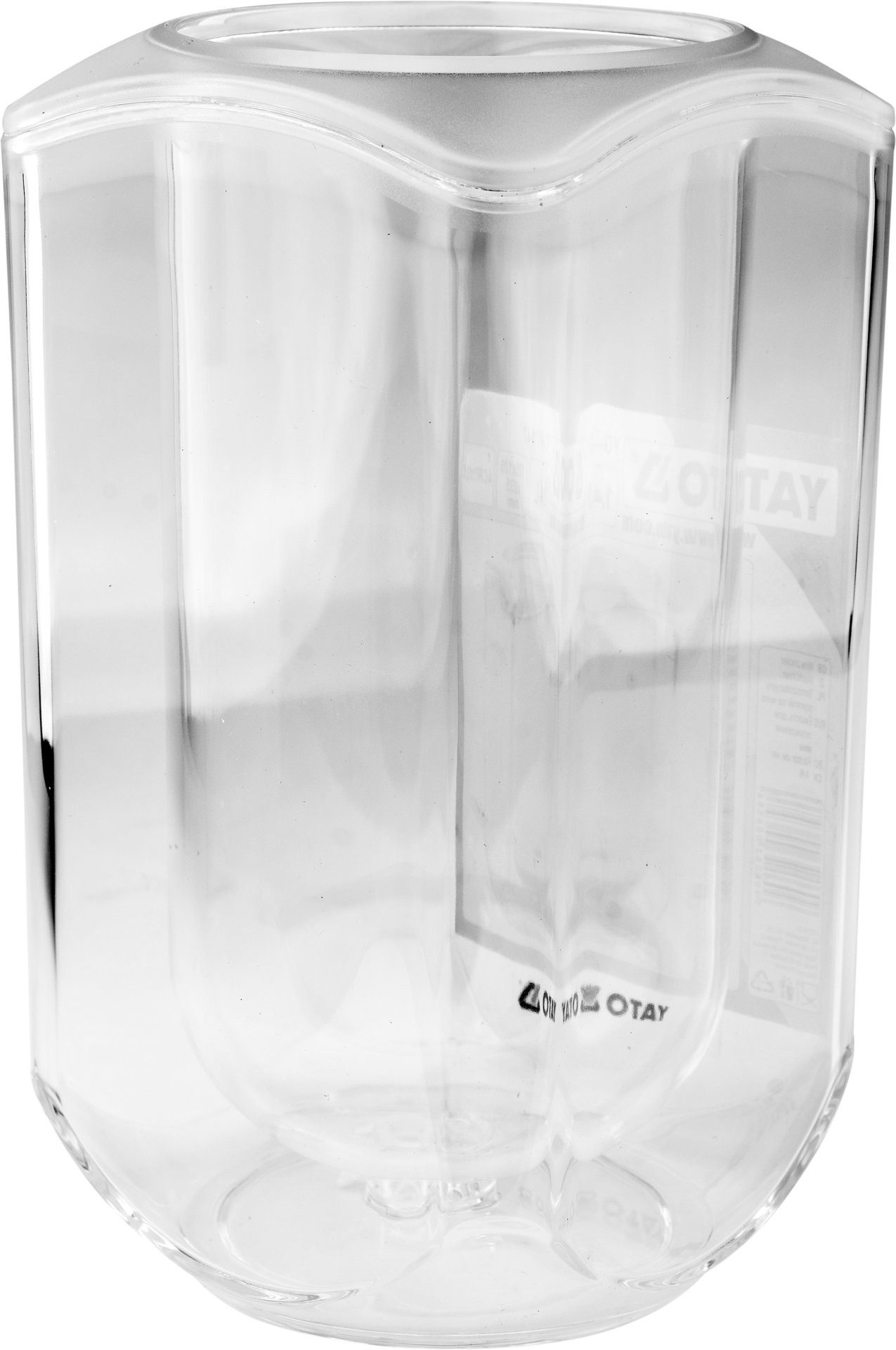 TRIZERATOP Cocktail-Set Isolierter Weinkühler 1,4 l, transparent