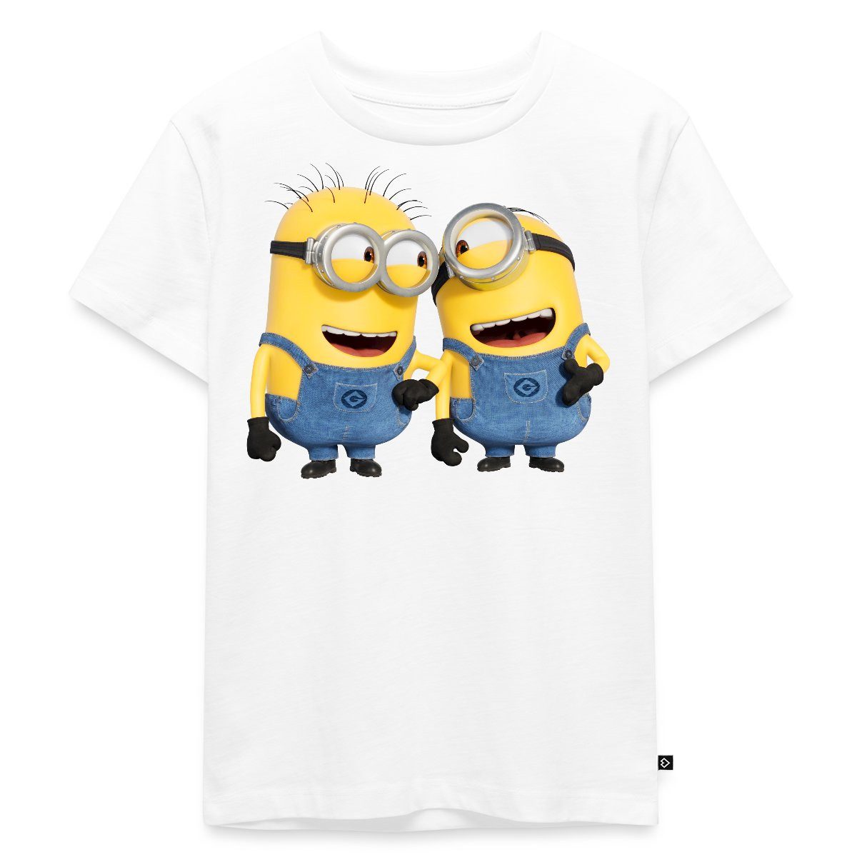 Spreadshirt T-Shirt Minions Despicable Me Phil Und Stuart Kinder Premium T-Shirt (1-tlg)