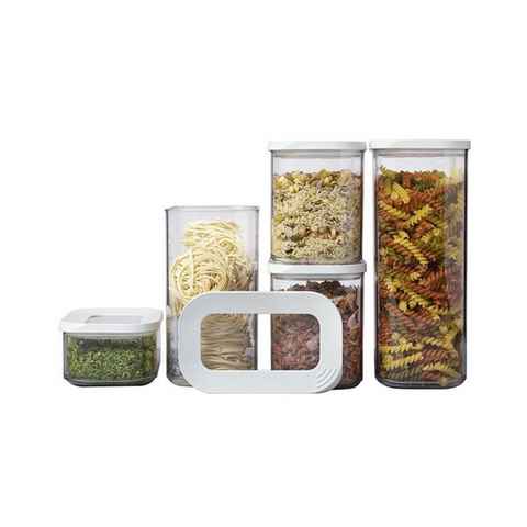Mepal Vorratsdose Vorratsdose, Kunststoff, (Set, 5-tlg., 1 Vorratsdose Starter Set ohne Dekoration), Lebensmitteldosen