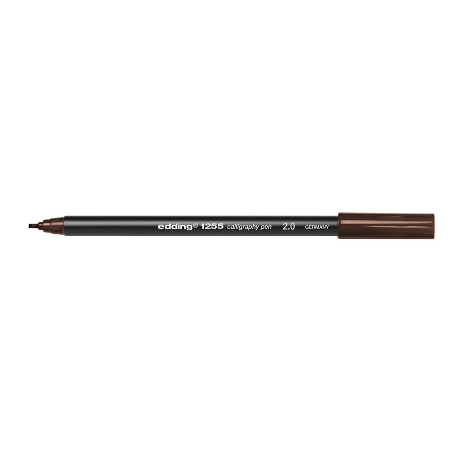 edding Kalligraphie-Stift Kalligrafie Stift 2 mm edding 1255, (Stück) Dunkelbraun