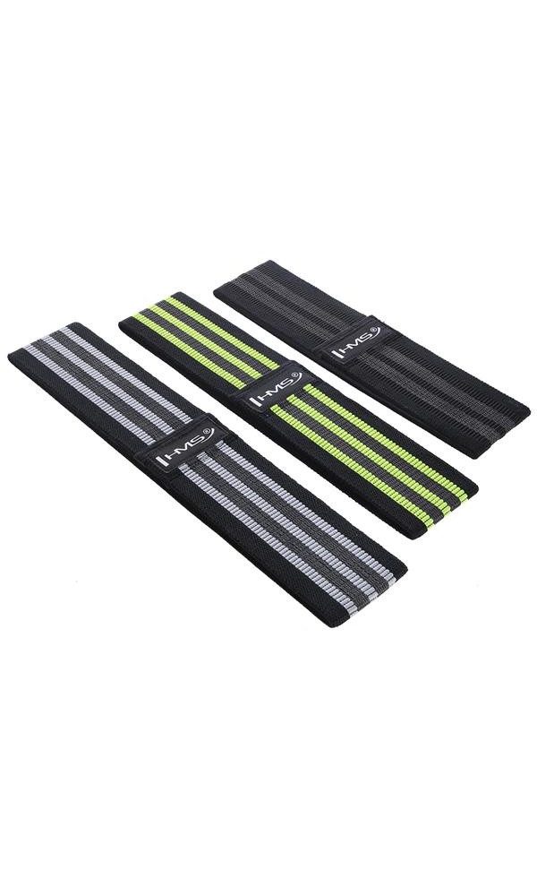 HMS HB20 Set 3in1 Hip Bands - 3 Stück Fitnessband