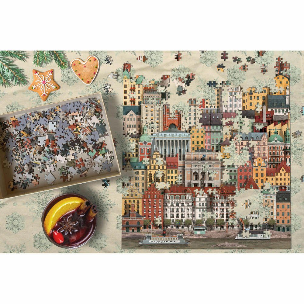 Martin Schwartz Puzzle Stockholm 50 x 70 cm, 1000 Puzzleteile