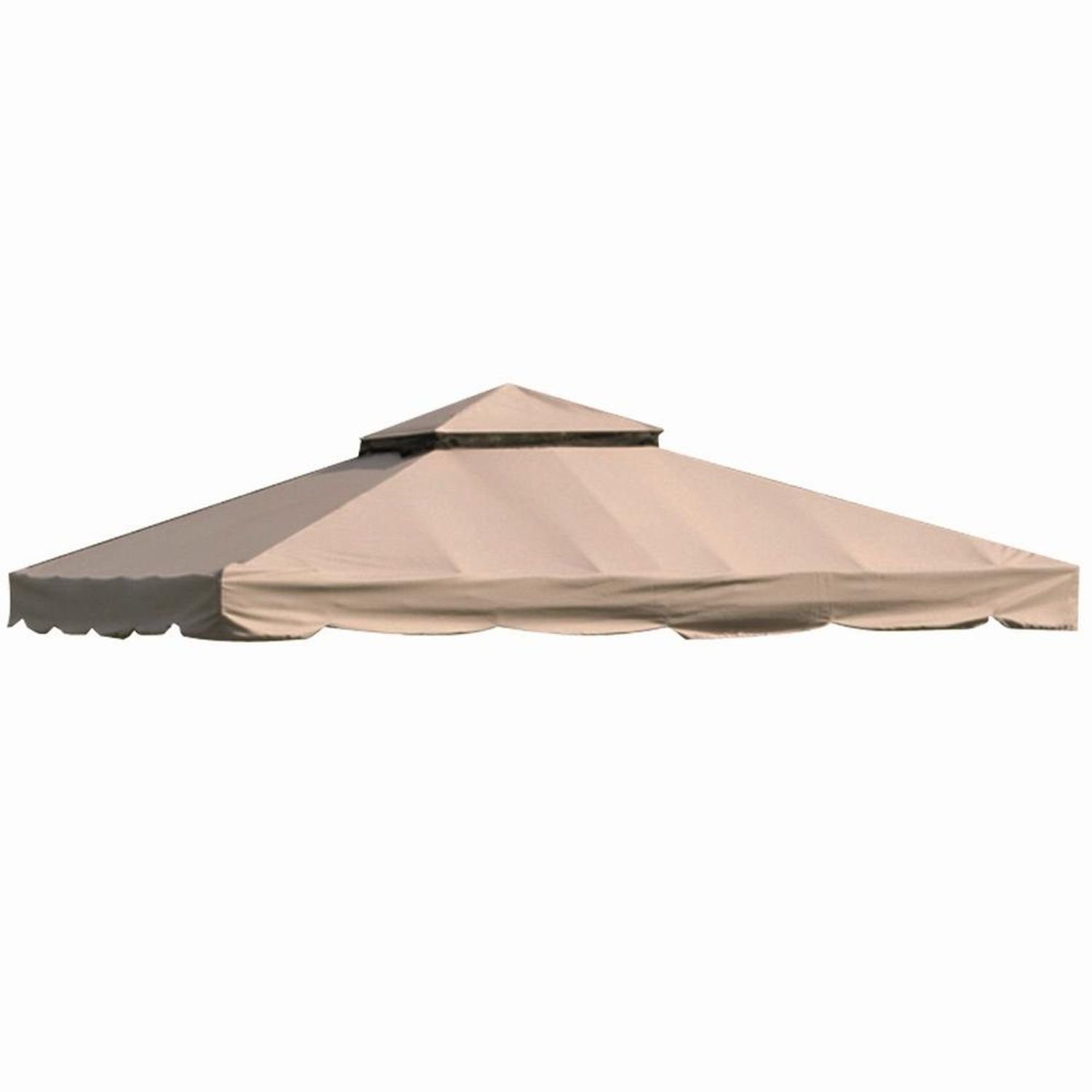 Siena Garden PavillonSchutzhülle Dachbezug mocca zu Pavillon Dubai 3x3