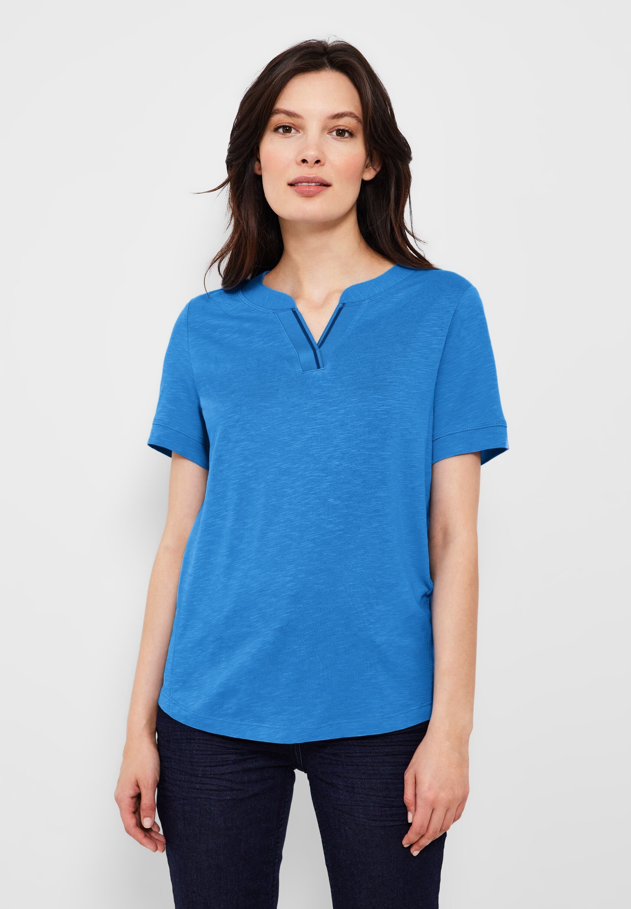 T-Shirt marina blue Cecil