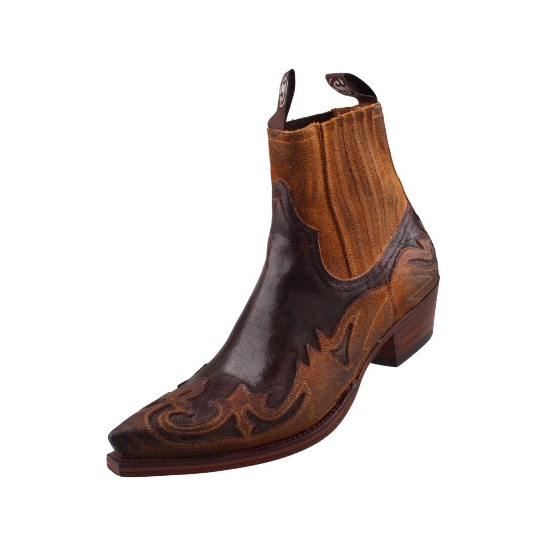 Sendra Boots 4660-Serraje Camello-Barbados Quercia-NOS Stiefelette