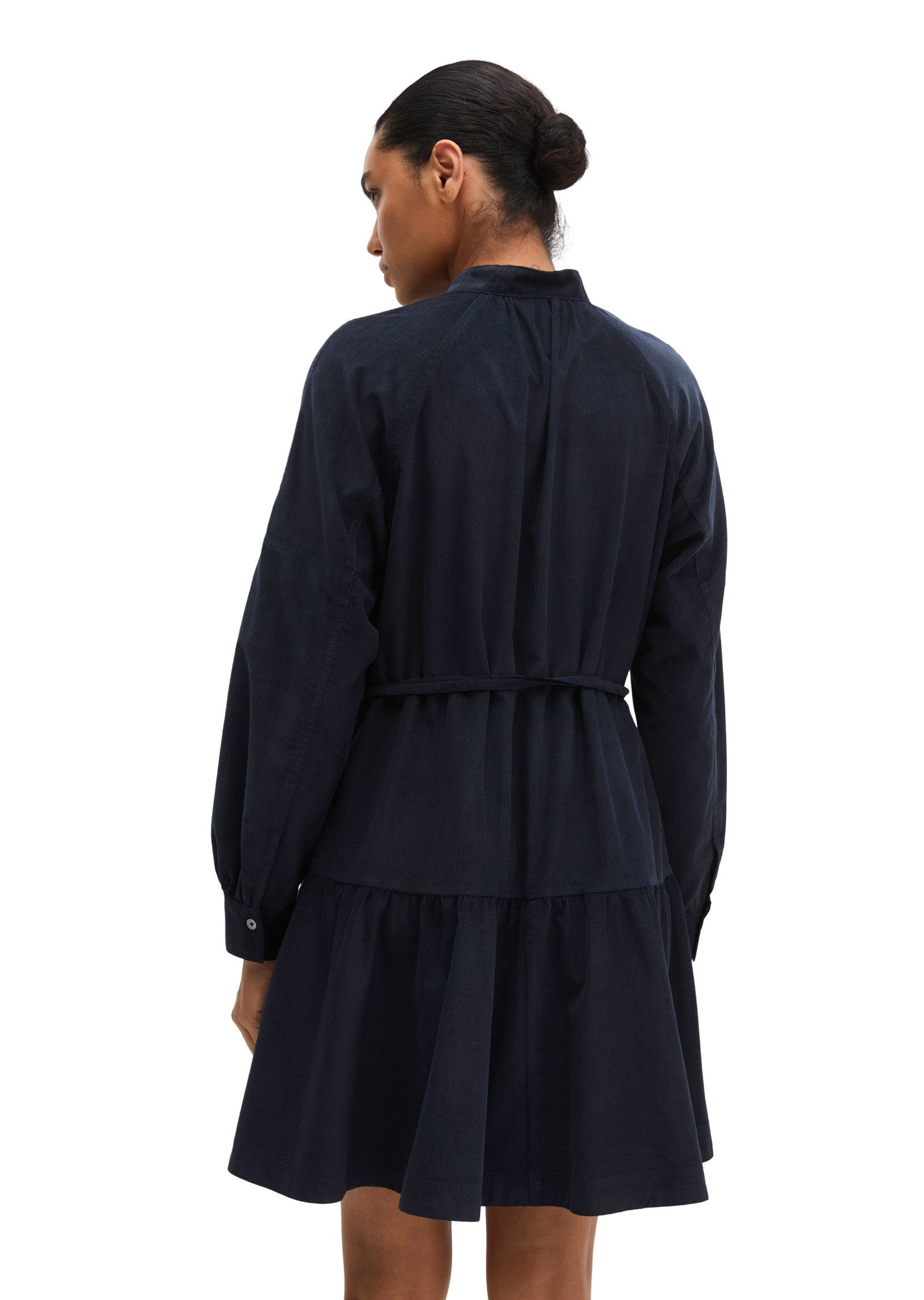 Marc O'Polo Minikleid in samtiger Cord-Qualität
