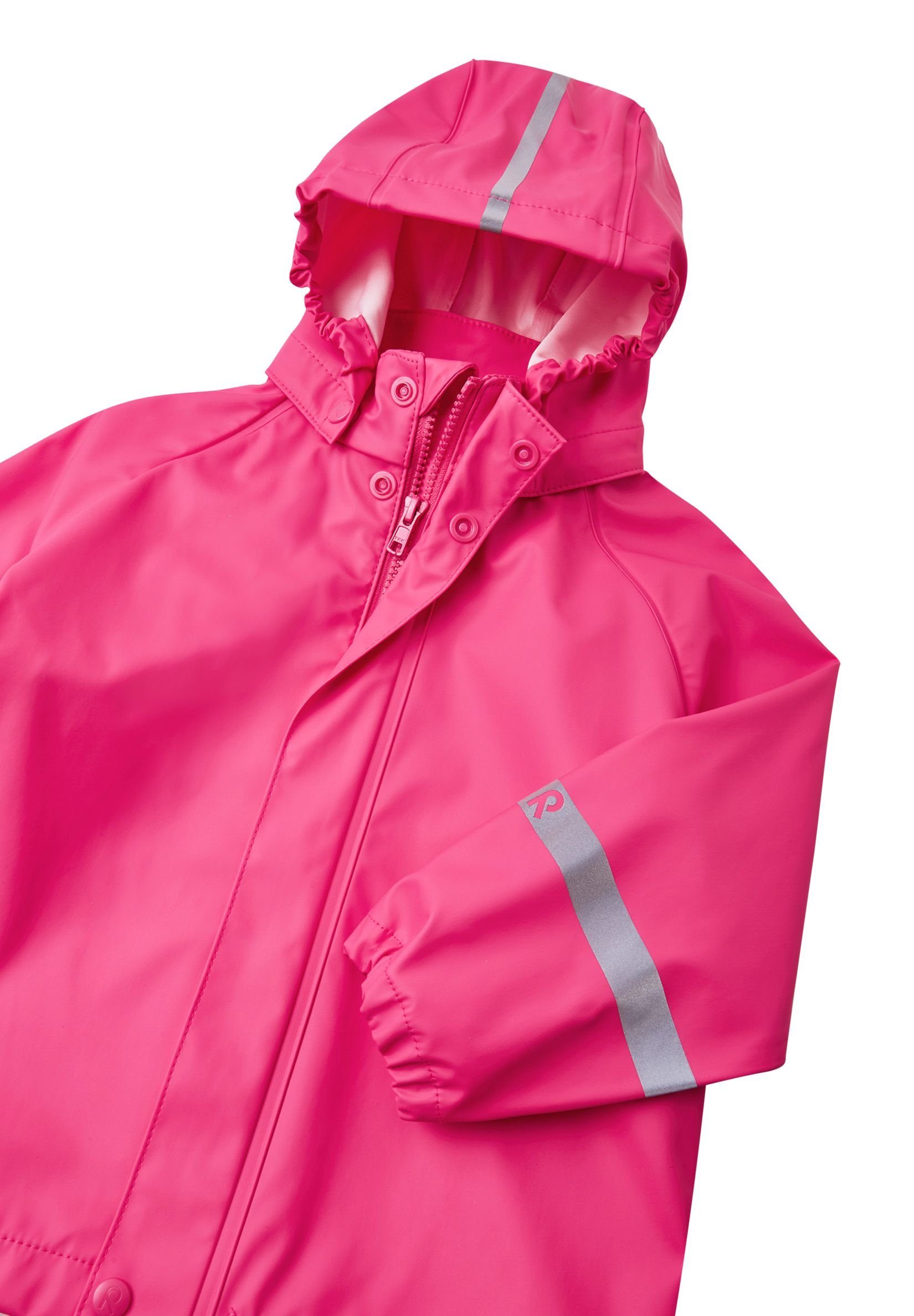 reima Regenjacke LAMPI Regenjacke wasserdicht, PVC-frei, mit reflektierenden Details