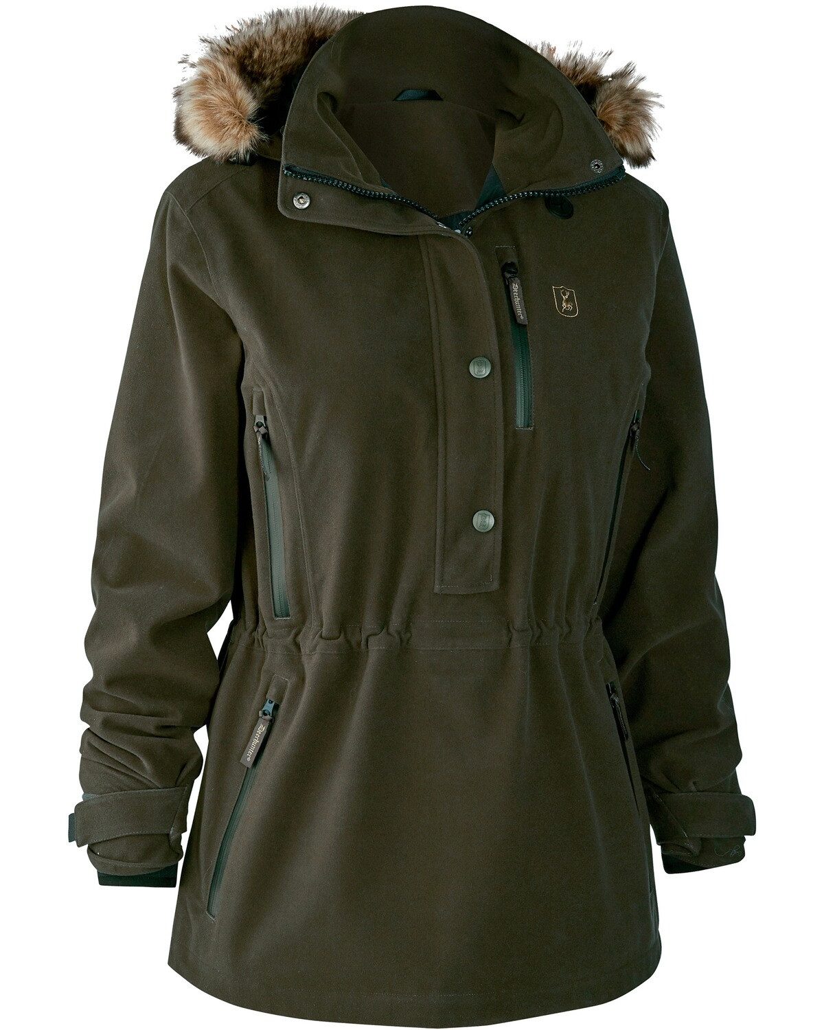Deerhunter Anorak Damen Anorak Lady Gabby Belüftungsreißverschlüsse, Geräuscharm