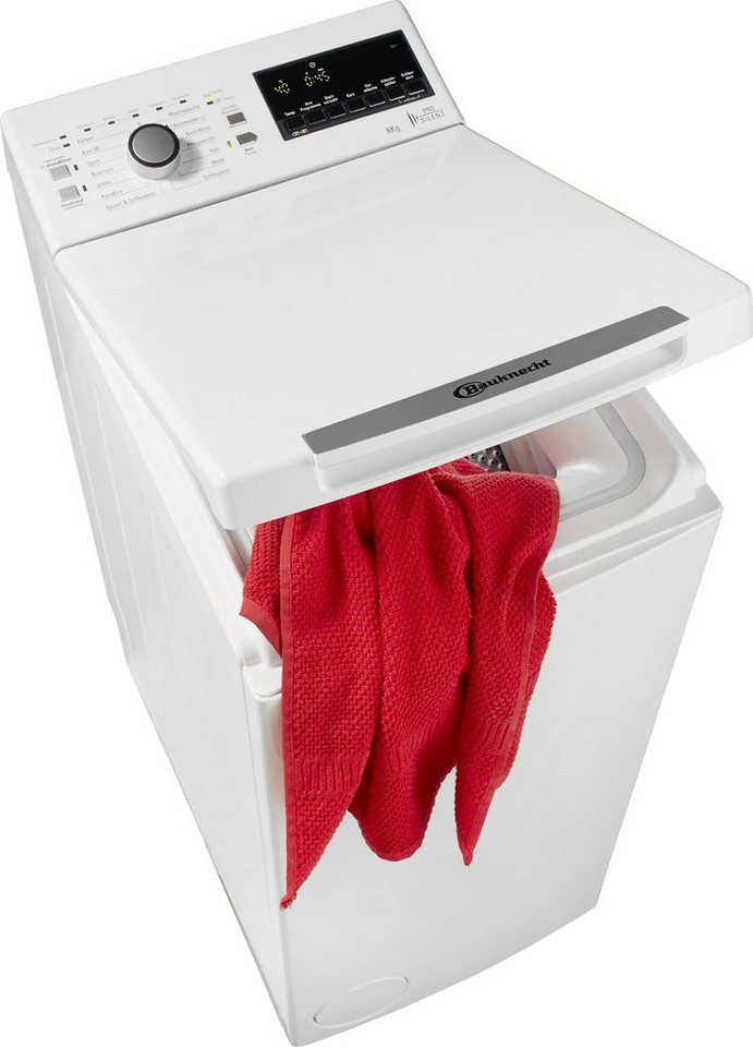 BAUKNECHT Waschmaschine Toplader WAT Prime 652 PS A 6 kg 1200 U 