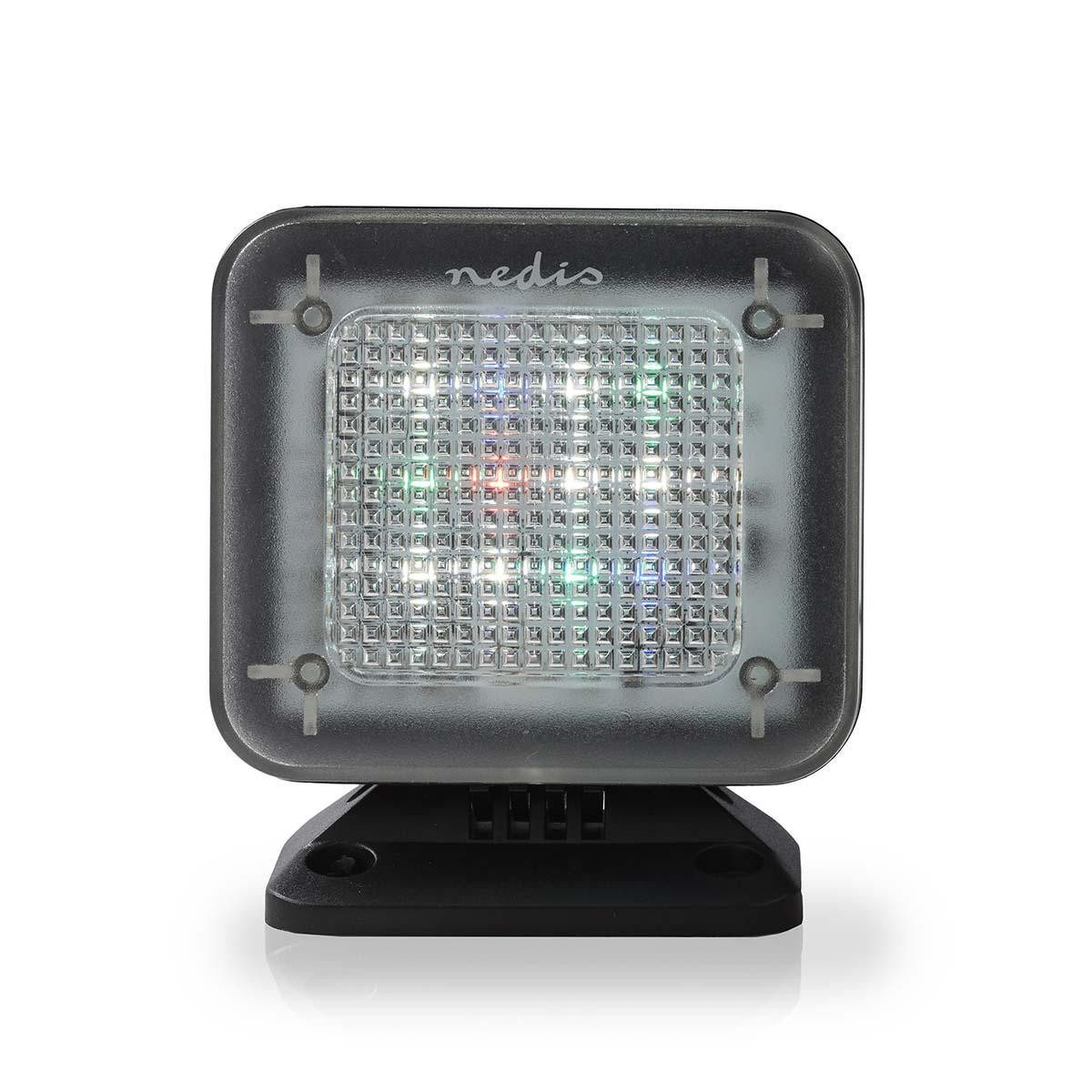 Nedis Überwachungskamera Attrappe DUMSTV10BK (1-tlg., alltag, leichte bedienung, kompakt haushalt alltag zuhause büro)