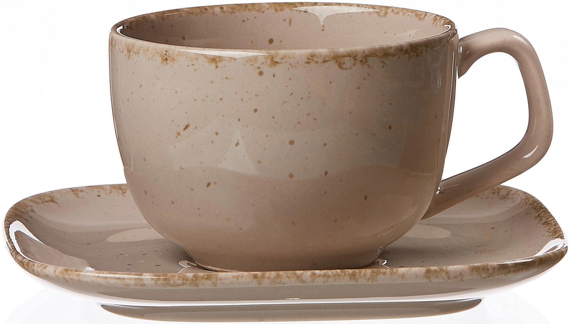 Ritzenhoff & Breker Kaffeeservice Geschirr-Set, Service CASA (12-tlg), 4 Personen, Porzellan, 12 Teile, für 4 Personen