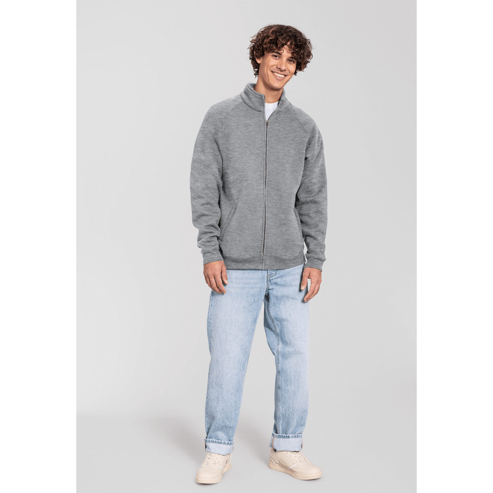 Fruit of the Loom Sweatjacke Iconic Premium Sweatjacke – Bild 5 von 5