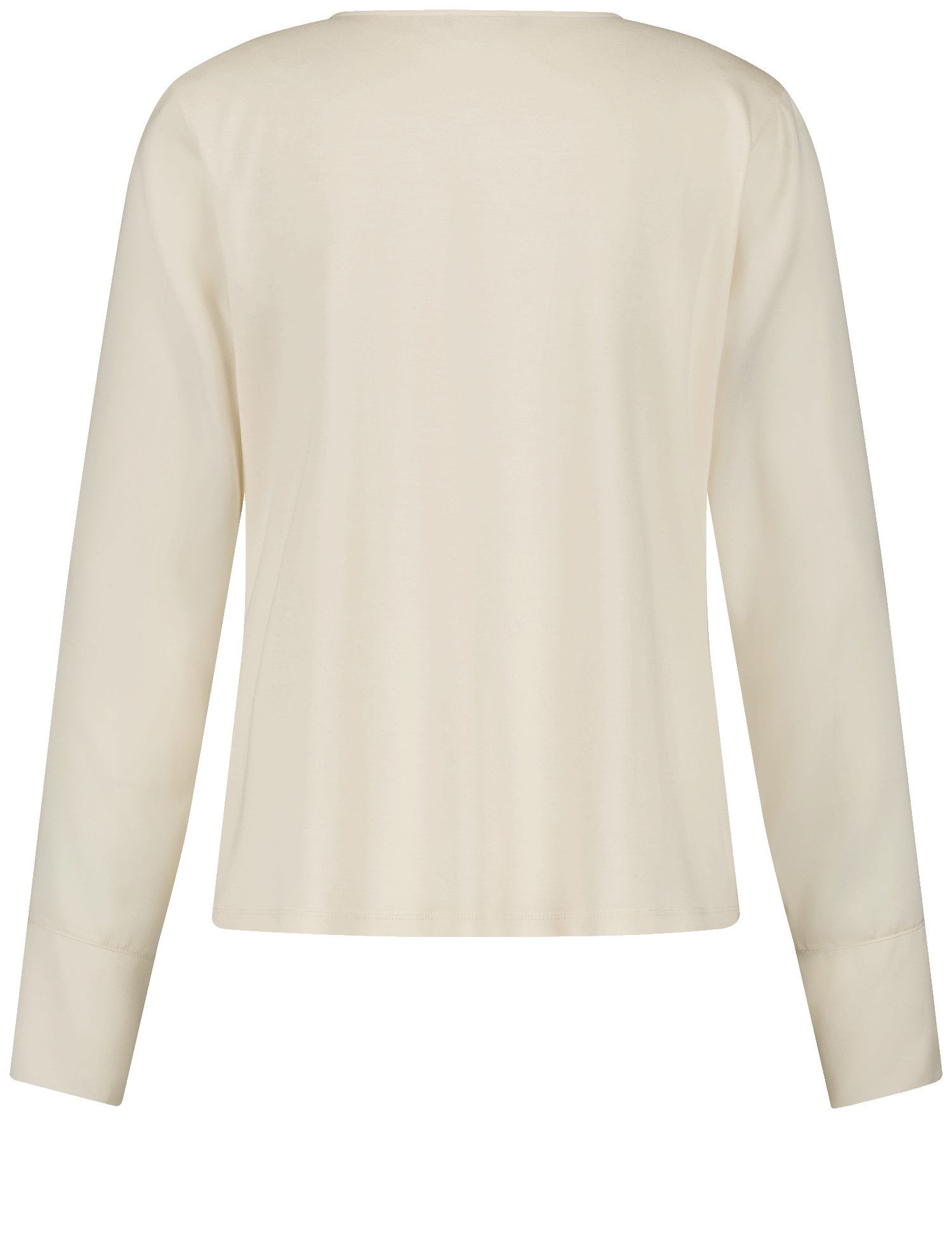 Taifun Langarmshirt - Longsleeve einfarbig - Basic Viskoseshirt Damen