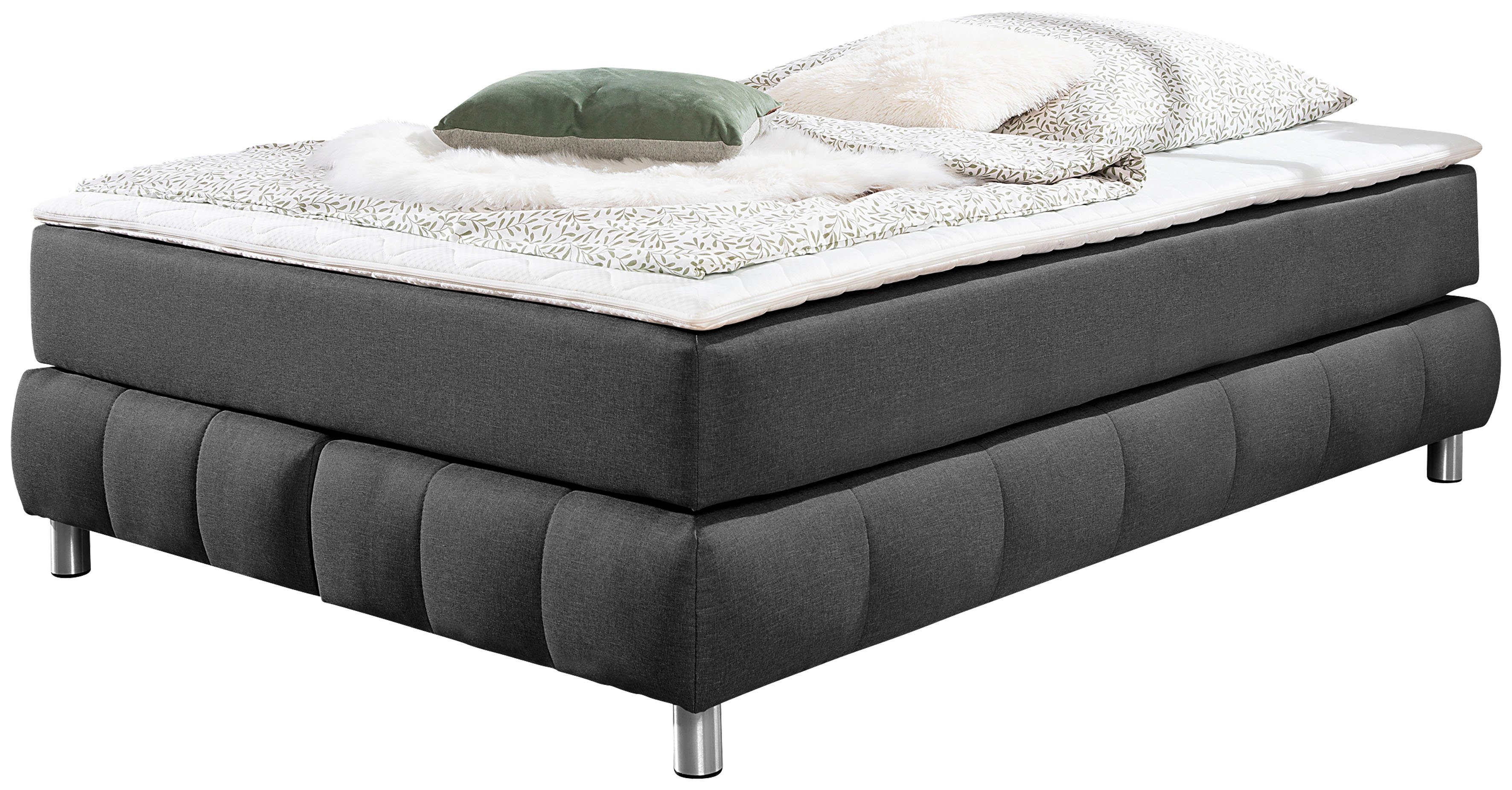 andas Boxspringbett Salo, Ohne Kopfteil, inkl. günstig online kaufen