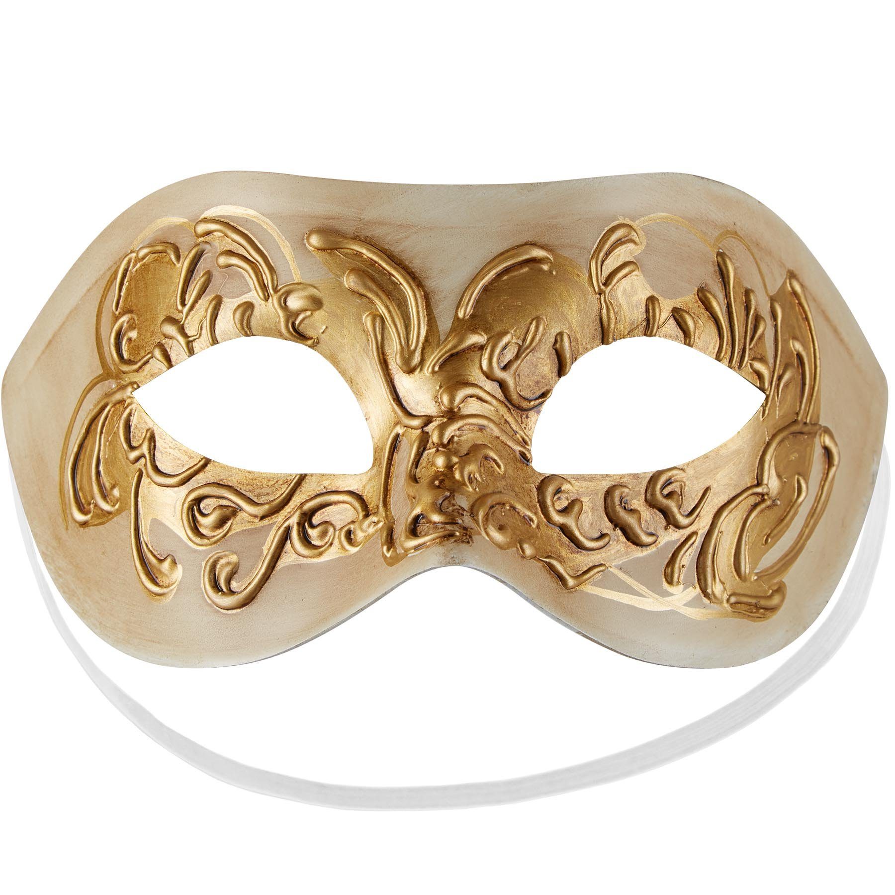 dressforfun Kostüm Venezianische Maske mit Verzierung