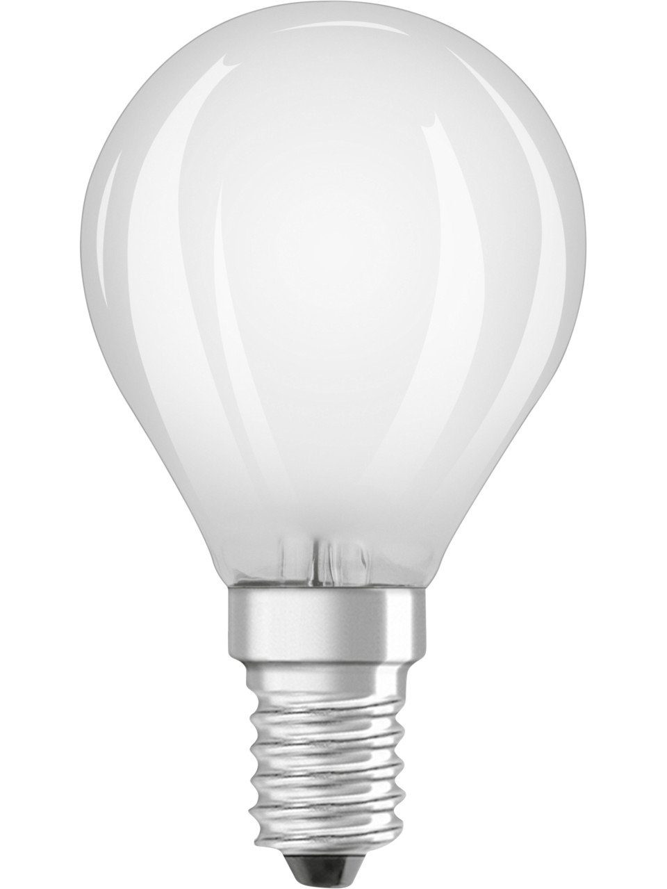 Osram LED-Leuchtmittel Osram LED Leuchtmittel Clas P40 E14 4W 2er Pack, Nicht dimmbar