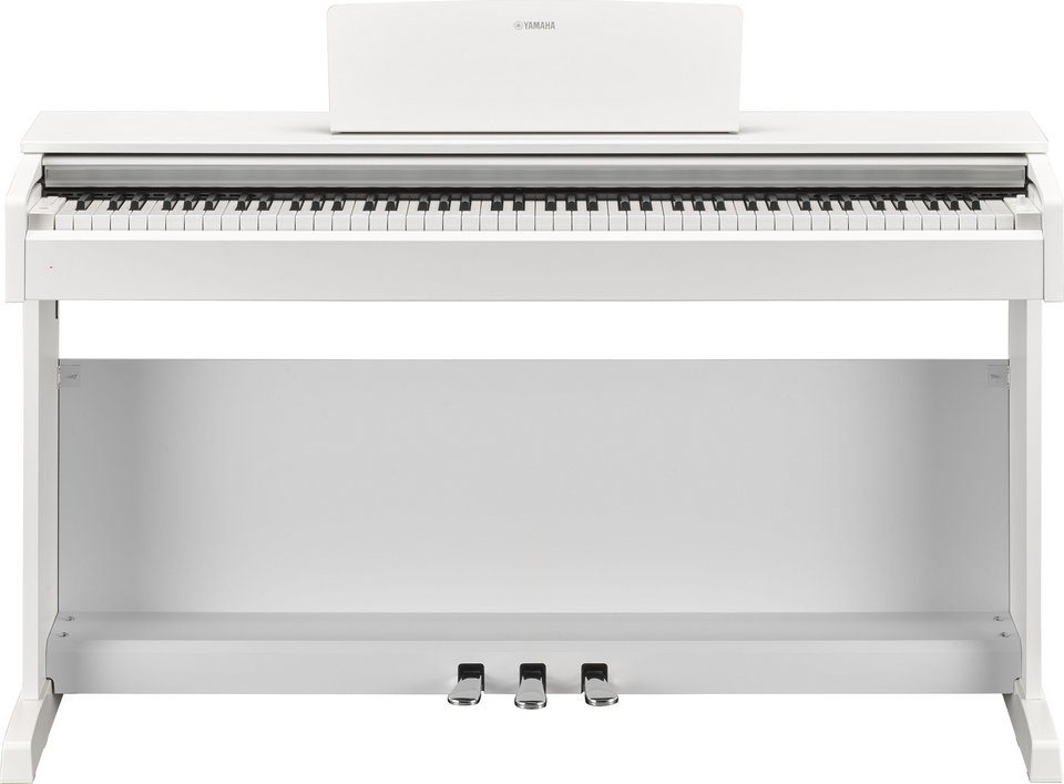 Yamaha Digitalpiano »YDP143WH«, Graded Hammer Standard (GHS) Tastatur, 2 Kopfhöreranschlüsse ...