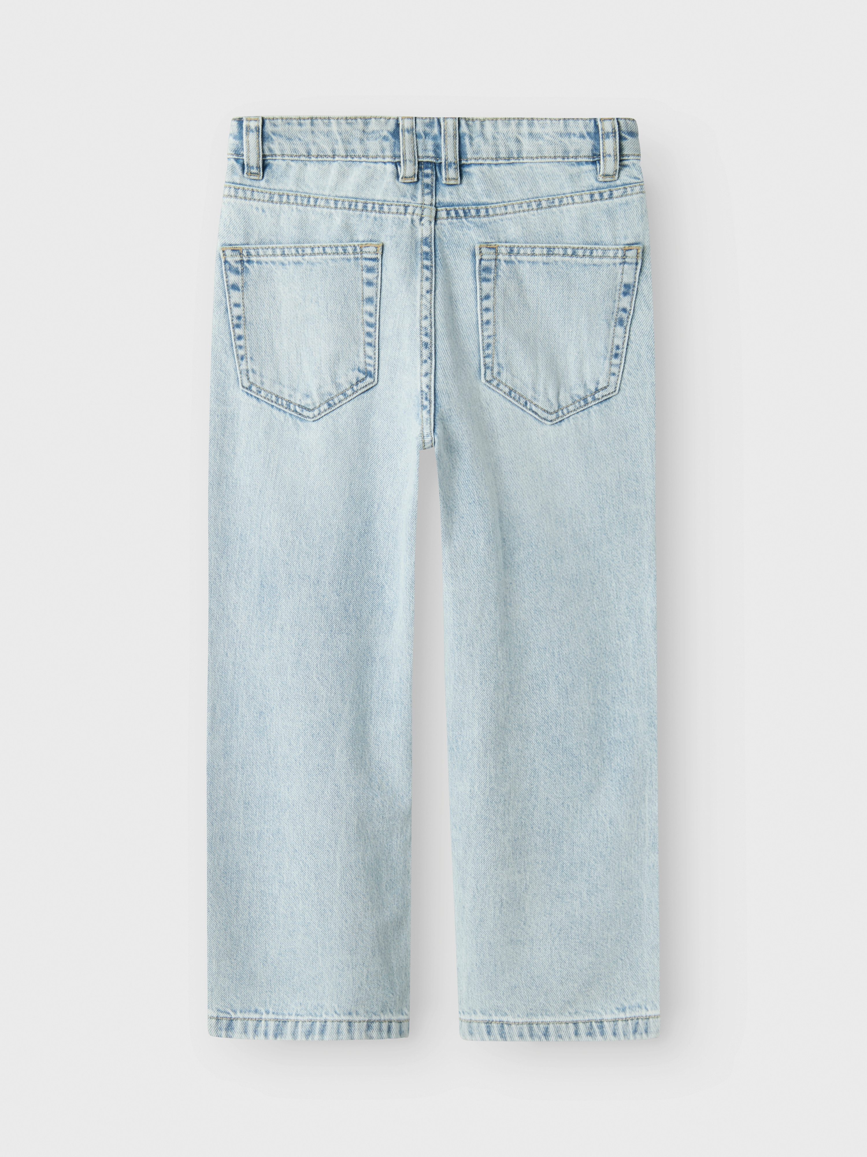 Name It Straight-Jeans NKMRYAN – Jeans mit geradem Bein, strapazierfähig unifarben, casual, straight fit, Denim/Jeans