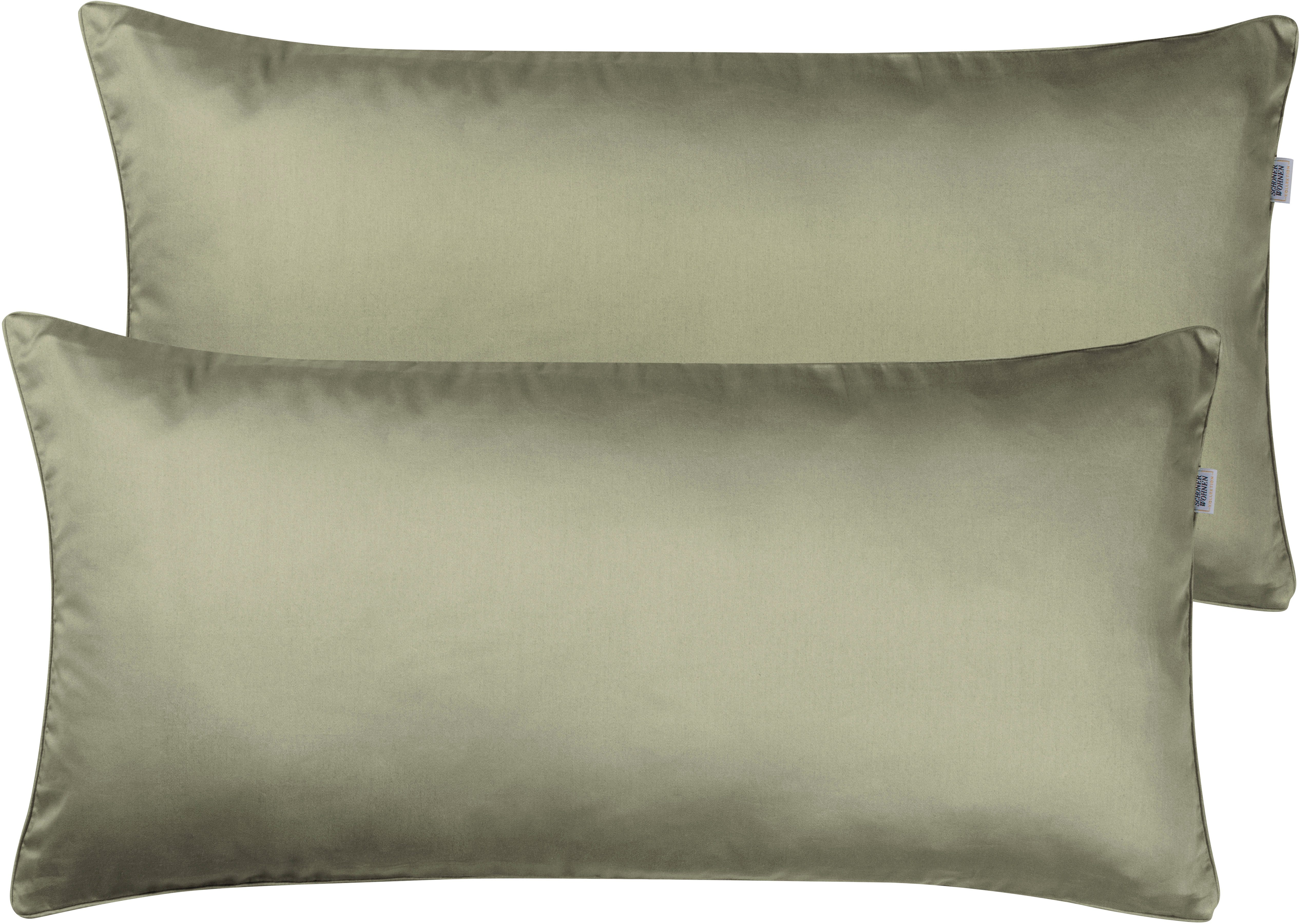 SCHÖNER WOHNEN-Kollektion Dekokissen Pure, 2-teilig, aus Baumwolle