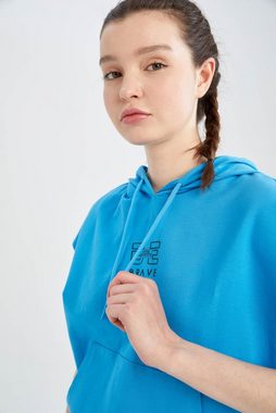 DeFacto Kapuzensweatshirt Damen Kapuzensweatshirt REGULAR FIT (Packung, 0-tlg)