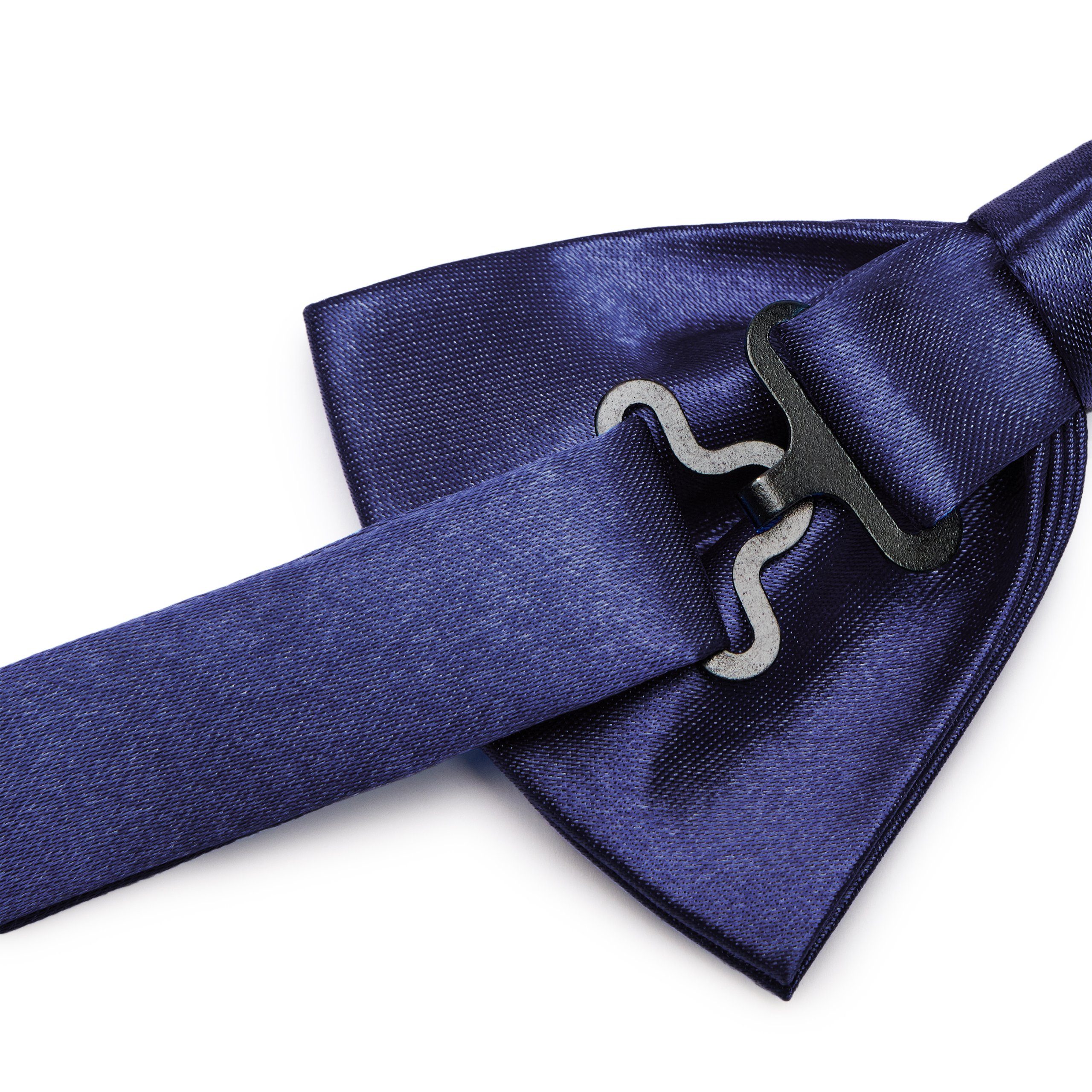 Ladeheid Fliege Elegante Herren Fliege -Hochwertig Glänzend Verstellbar BMS (12cmx6cm) – Bild 3 von 5