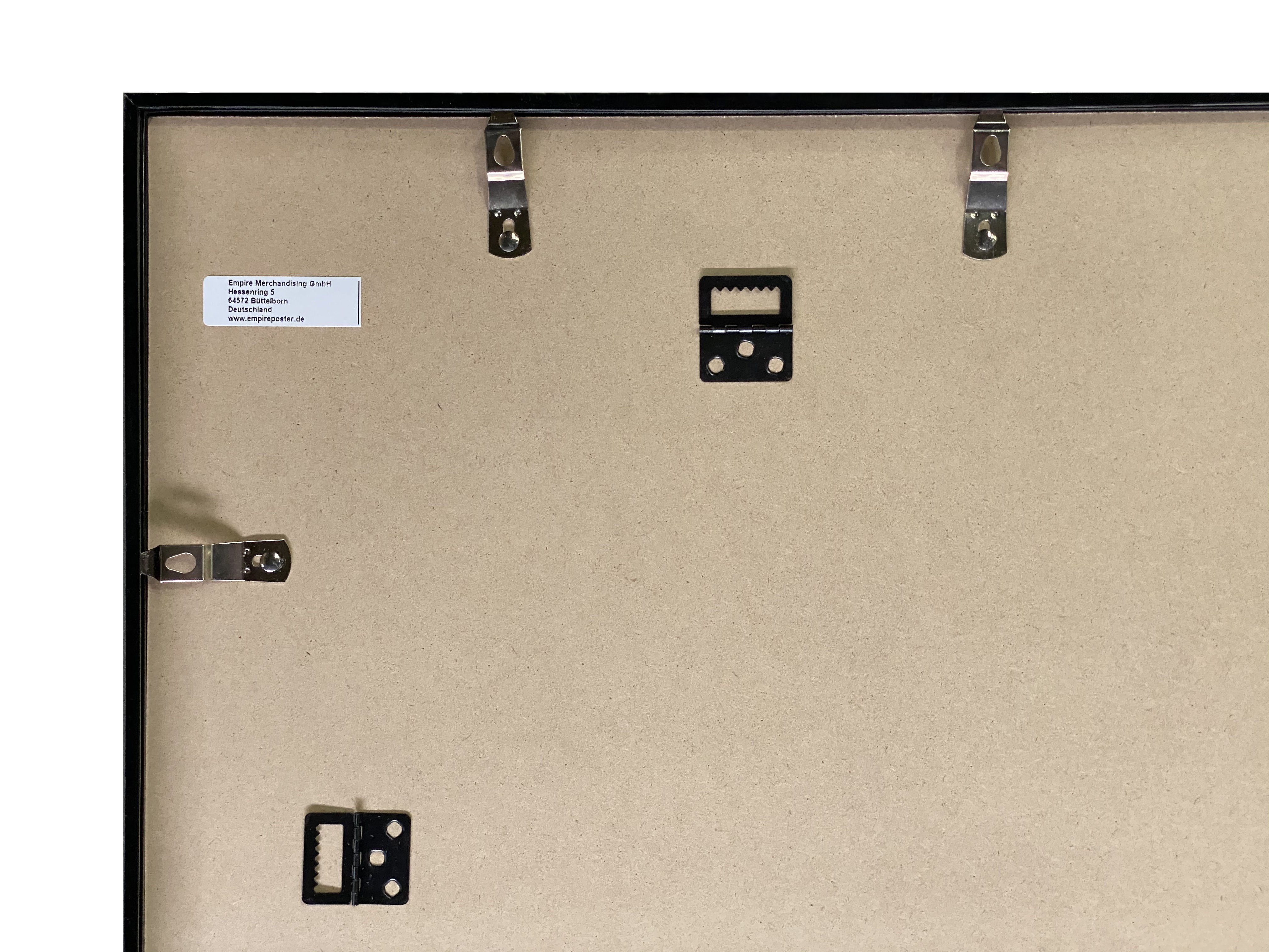 Shinsuke® Farbe silber Profil: 15mm Posterrahmen Rahmen empireposter mit Maxi-Poster Kunststoff 61x91,5cm, Wechselrahmen Acryl-Scheibe