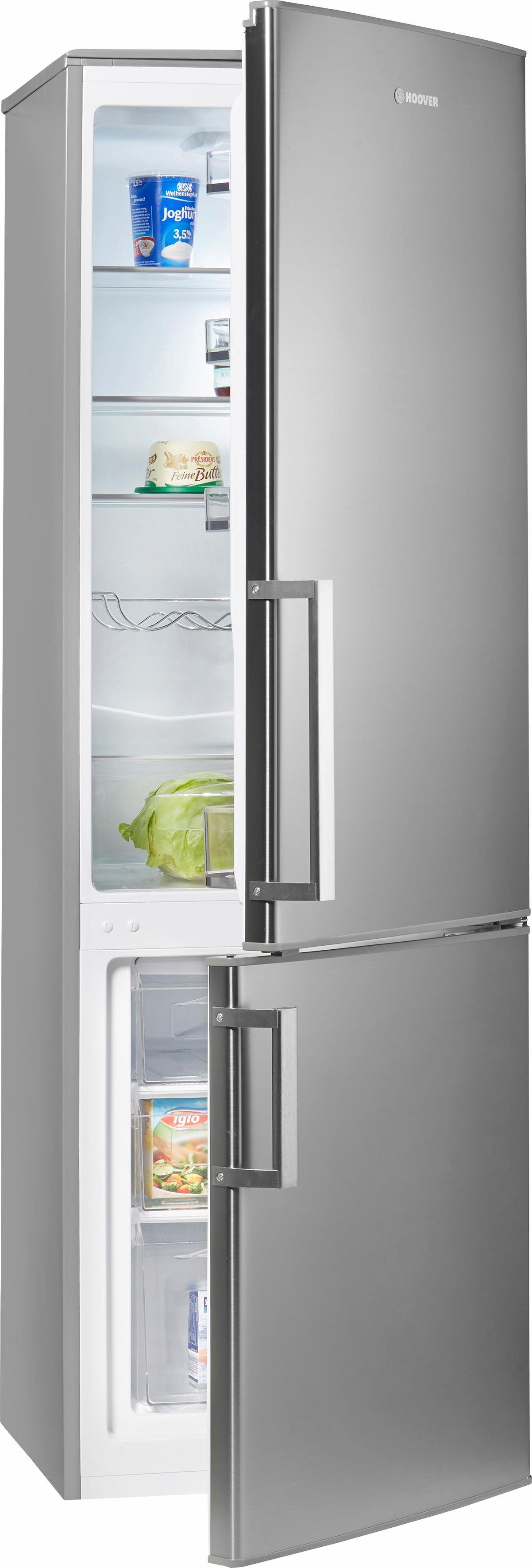 Hoover Kühl-/Gefrierkombination HVBS5174XH, 177 cm hoch, 55 cm breit - Hoover