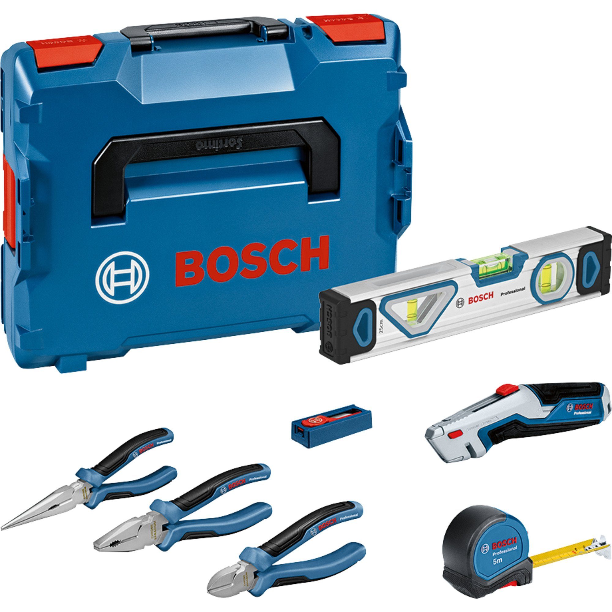 BOSCH Greifzange Zangen- und Handwerkzeug-Set, 16-teilig