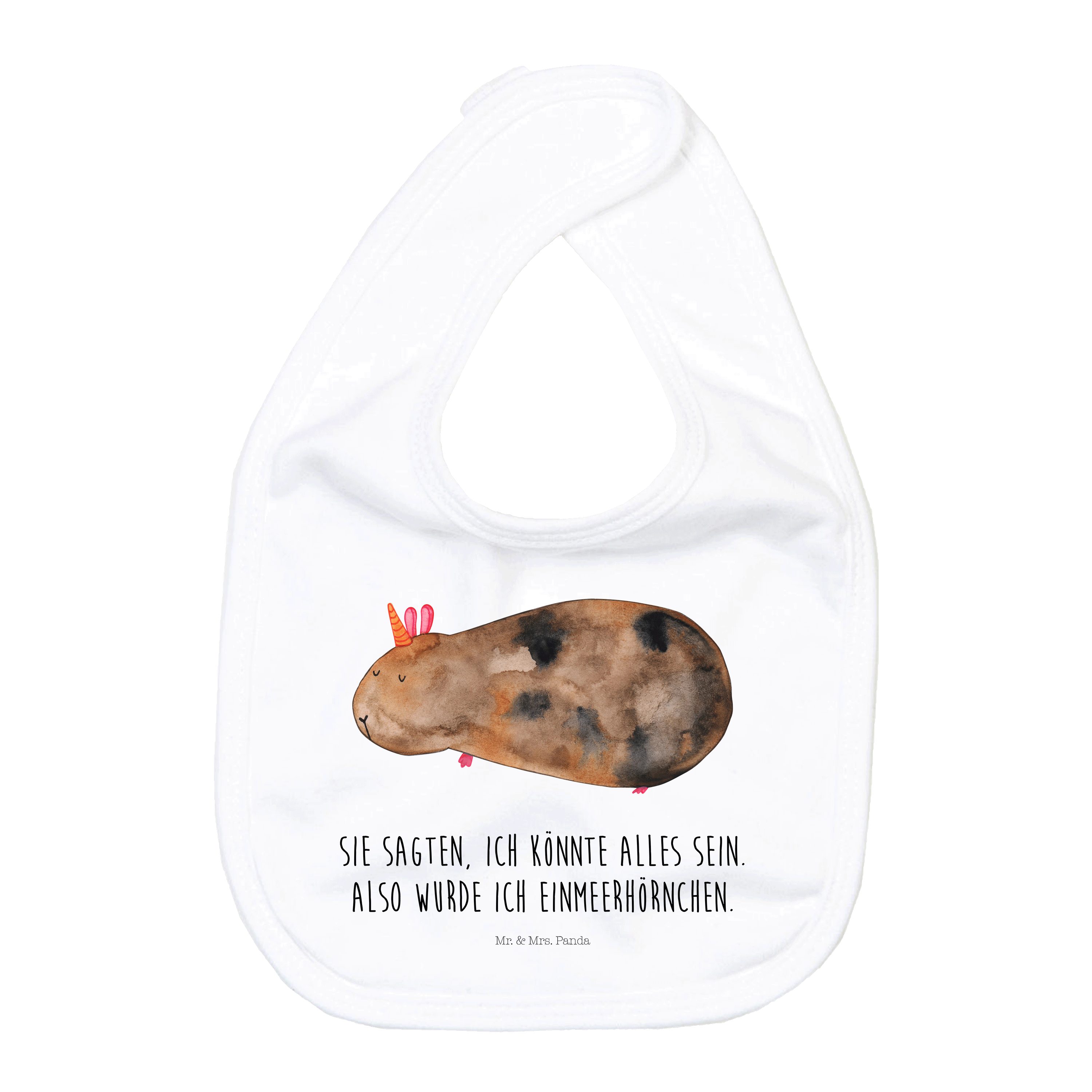 Tragetuch Einhorn Meerschweinchen - Weiß - Geschenk, Geschenk für Geburt, Unico
