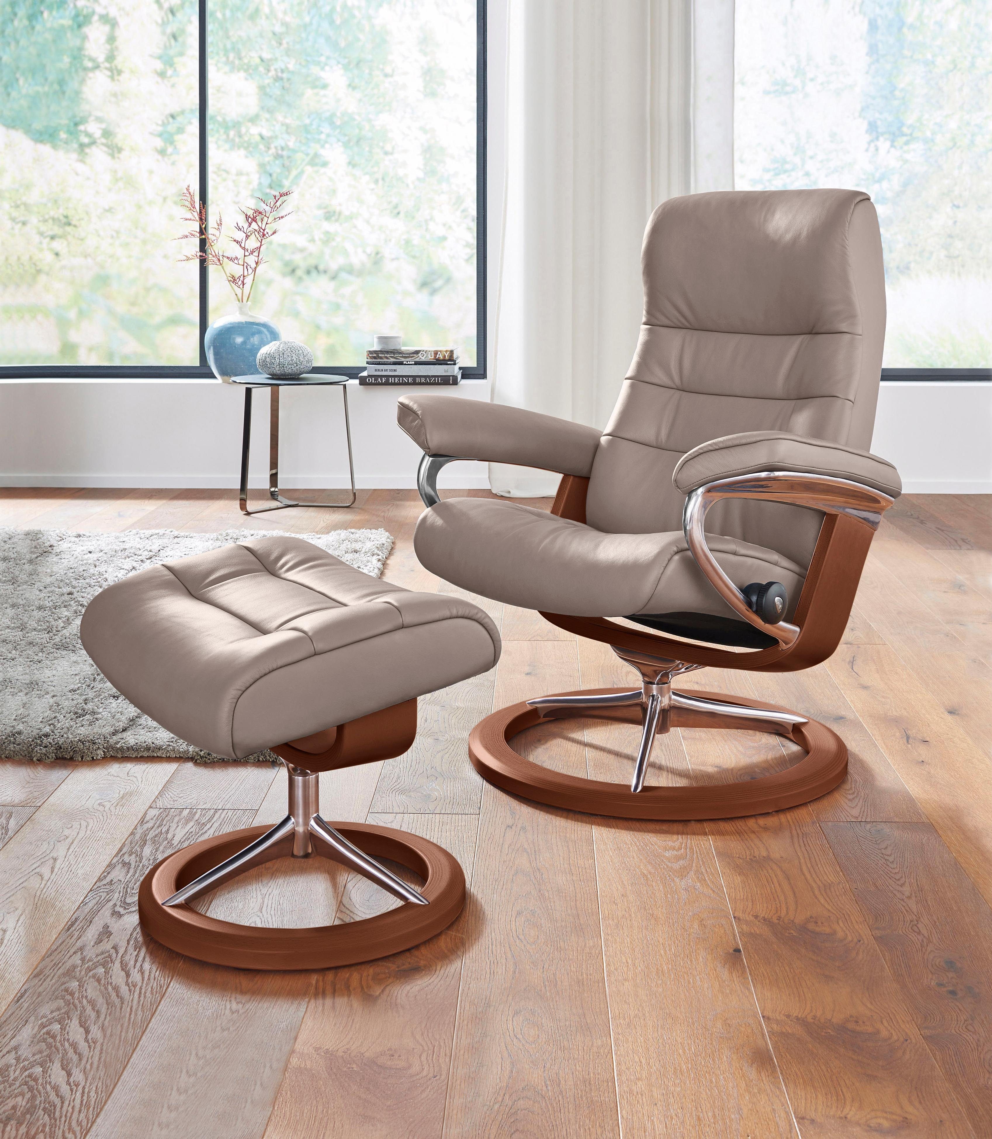 Stressless® Set Relaxsessel mit Hocker »Opal« mit Signature Base