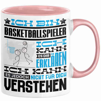 Trendation Tasse Basketballspieler Geschenk Kaffee-Tasse Geschenkidee für Basketballspi