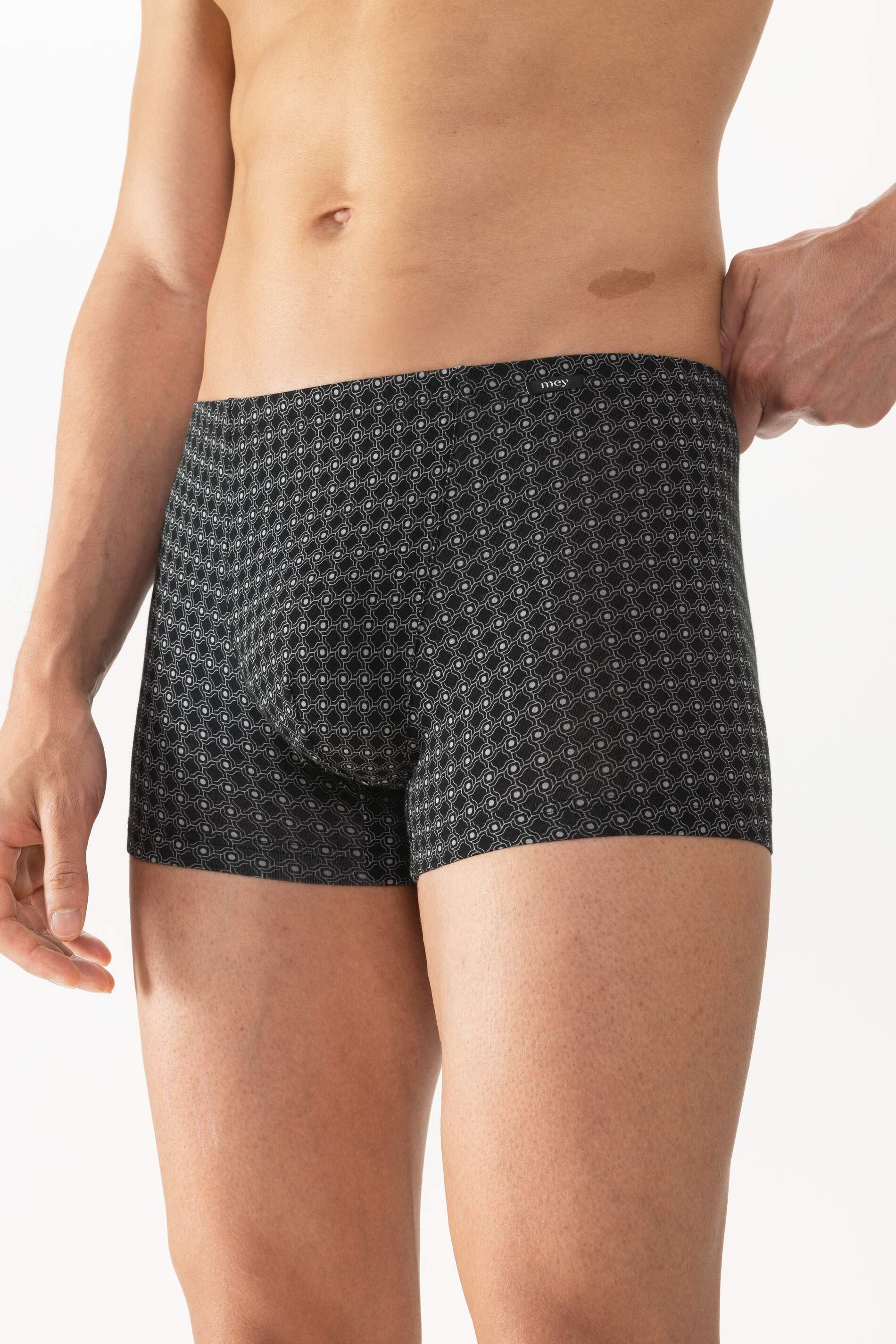 Mey Trunk Mey Herren Shorty Serie Round Grid (1-St., 1)