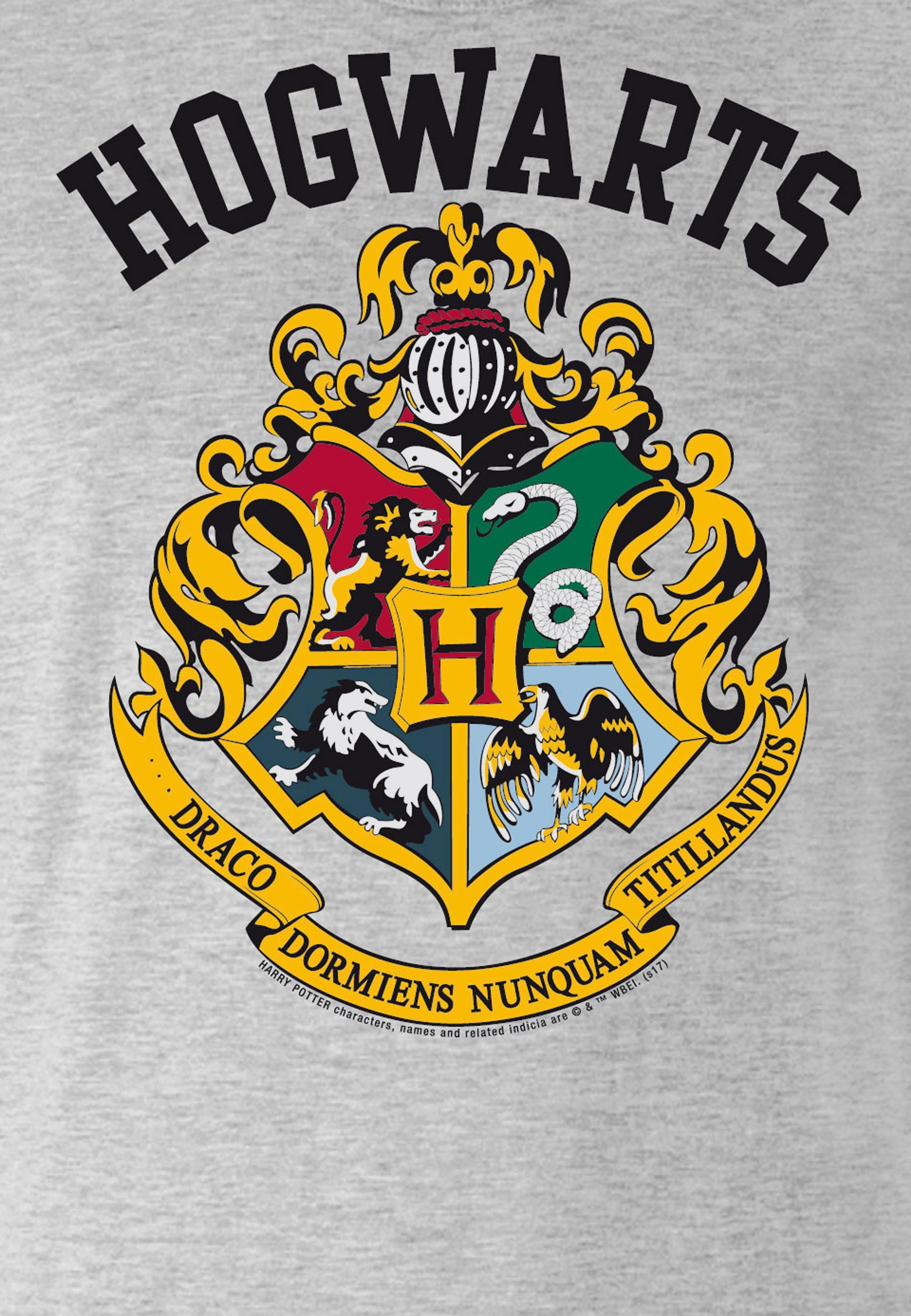 LOGOSHIRT T-Shirt Hogwarts mit Frontprint lässigem