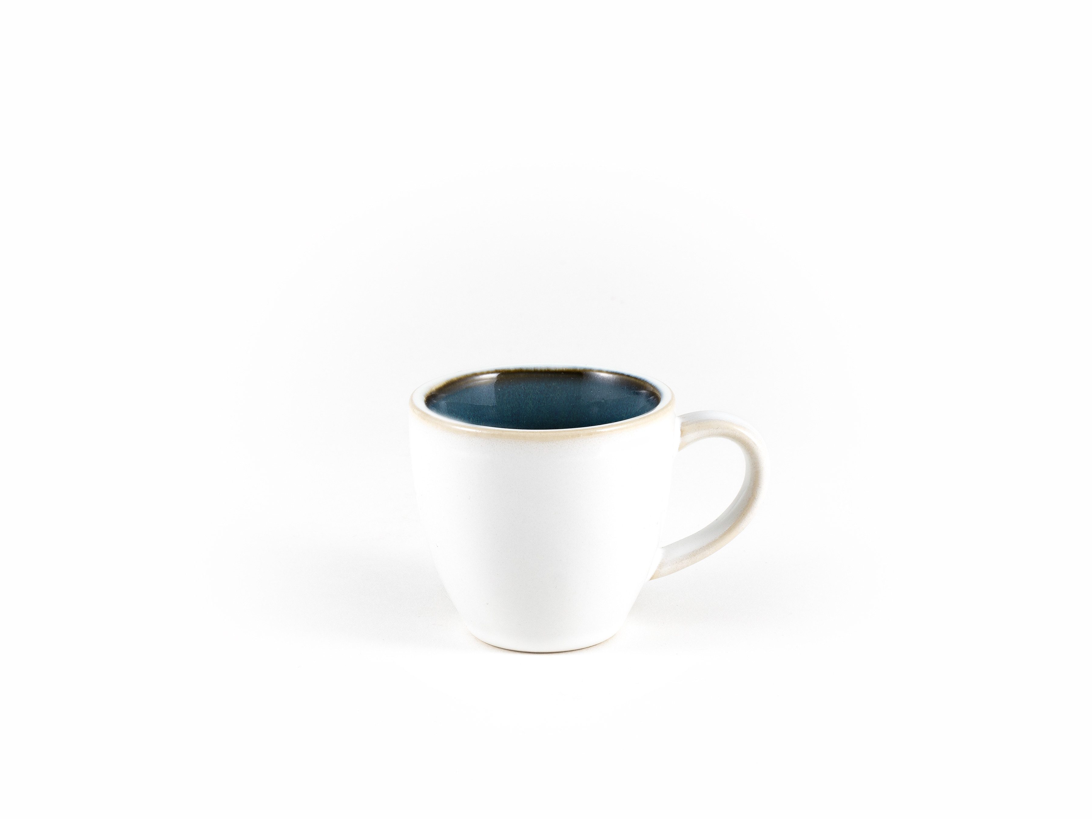 Hanseküche Espressotasse Hanseküche Espressotassen Set aus Steingut 4er Set, 4-tlg., Steingut, Dickwandiges Steingut