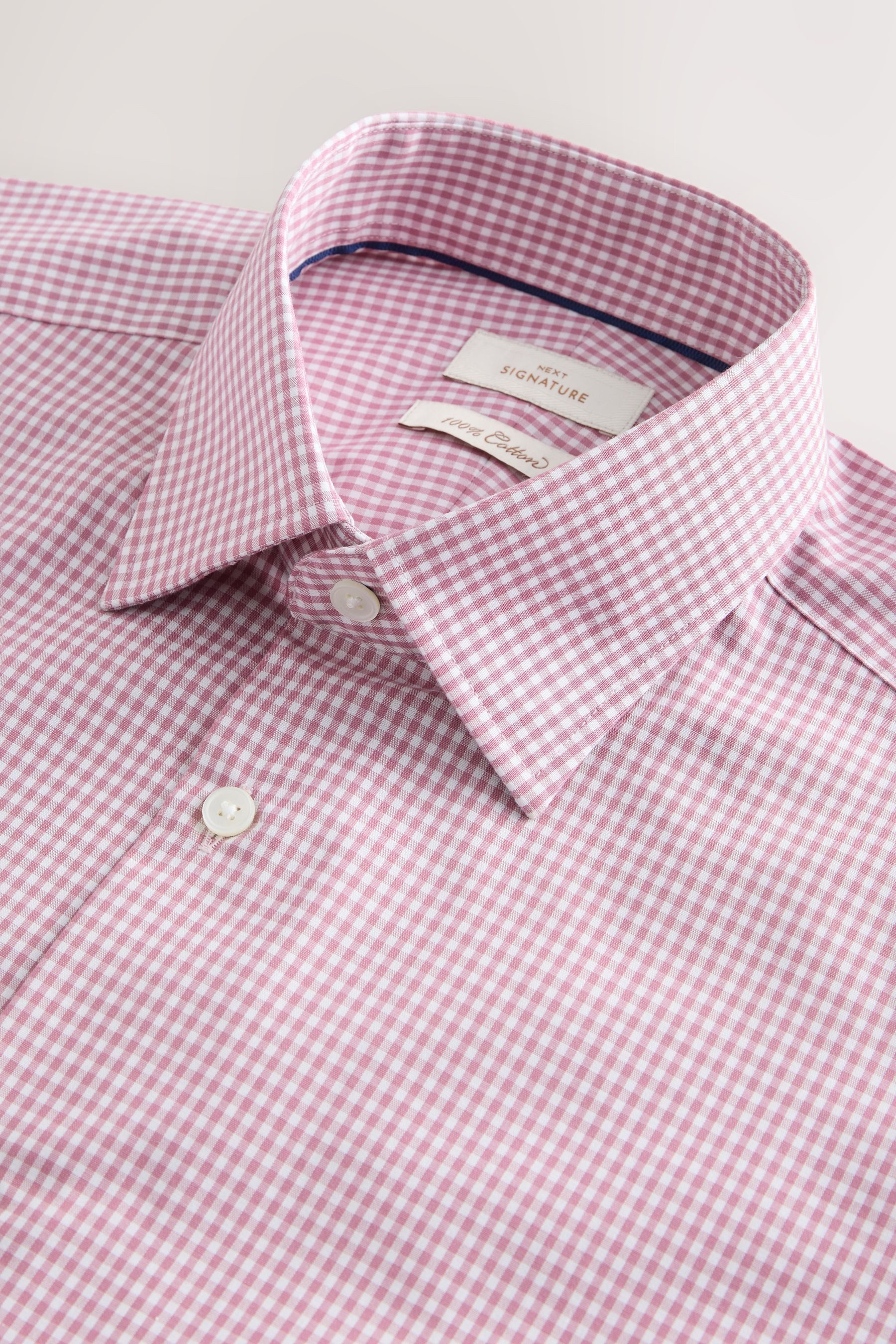 Next Langarmhemd Slim Fit Signature Hemd (1-tlg)