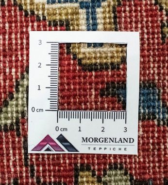 Wollteppich Ardebil Teppich handgeknüpft rot, morgenland, quadratisch, Höhe: 8 mm, handgeknüpft