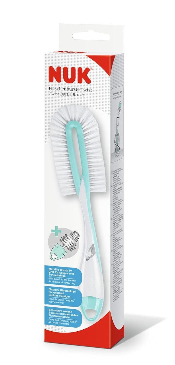 NUK Babyflasche NUK Babyflasche&Sauger Bürste flexibler Bürstenkopf