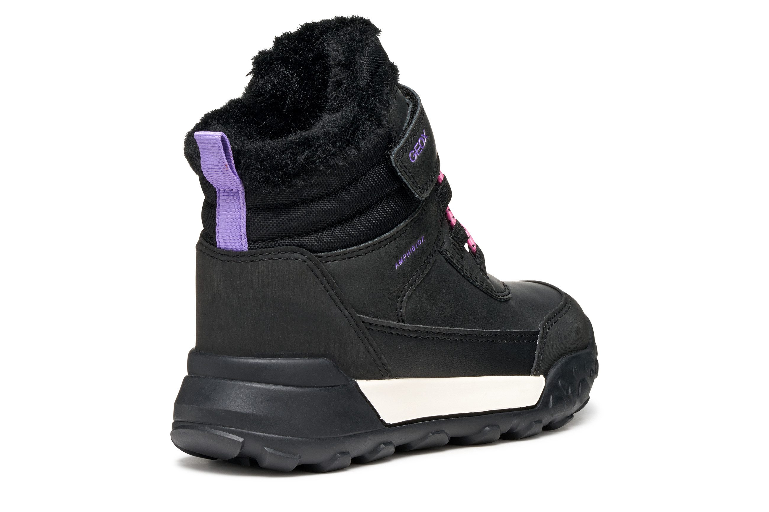 Geox J TREKKYUP GIRL B AB Winterboots Freizeitstiefel, Boots mit Warmfutter, Größenschablone zum Download – Bild 4 von 5