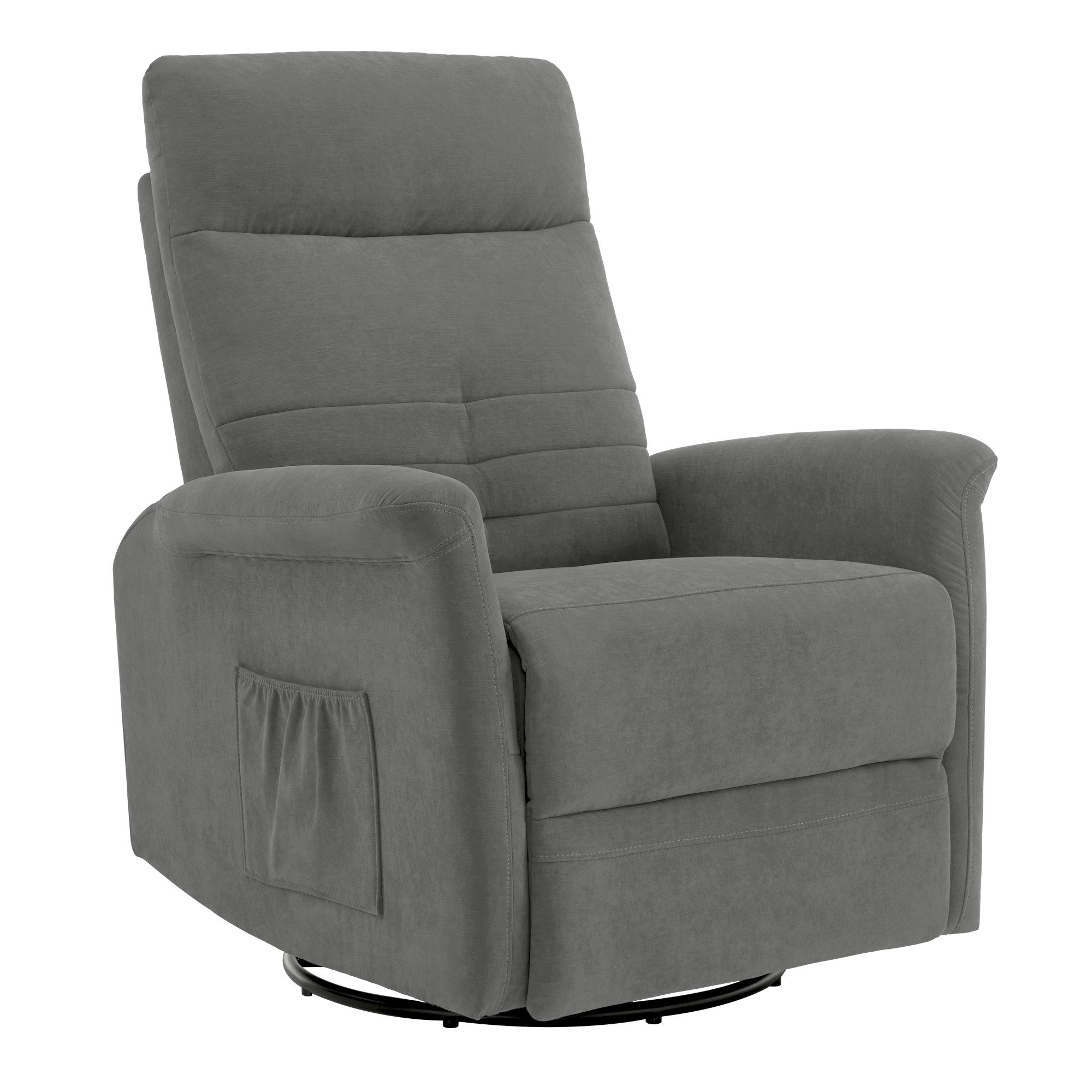 MCombo Drehsessel M MCombo Relaxsessel Fernsehsessel mit Dreh- und Schwenkfunktion 7011, mit Liegefunktion Manuell, TV Sessel mit Wippfunktion & Drehfunktion