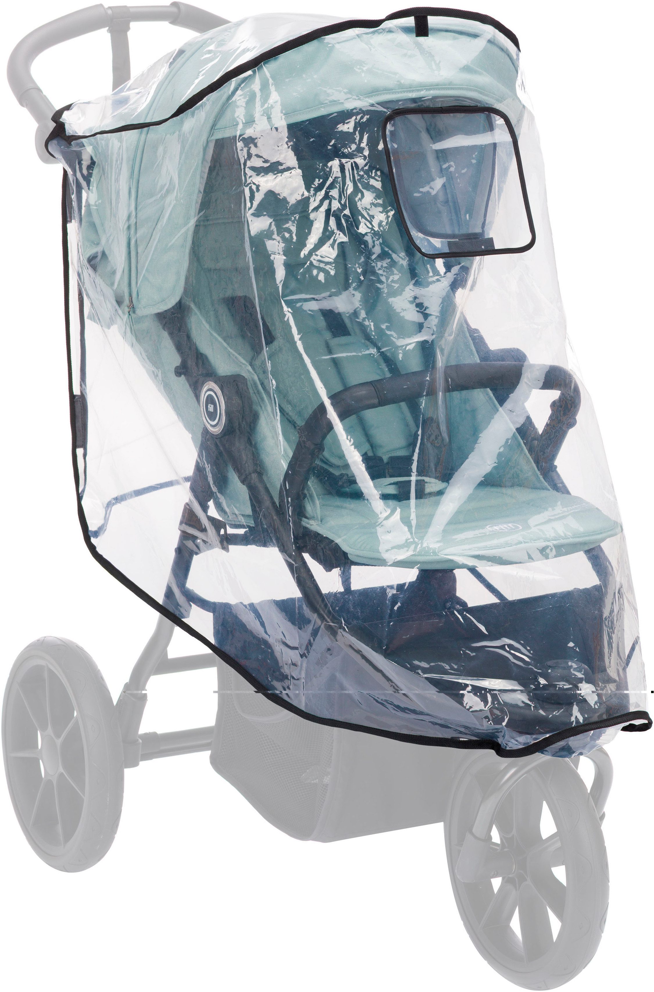Fillikid Kinderwagen-Regenschutzhülle Regenschutz für Jogger