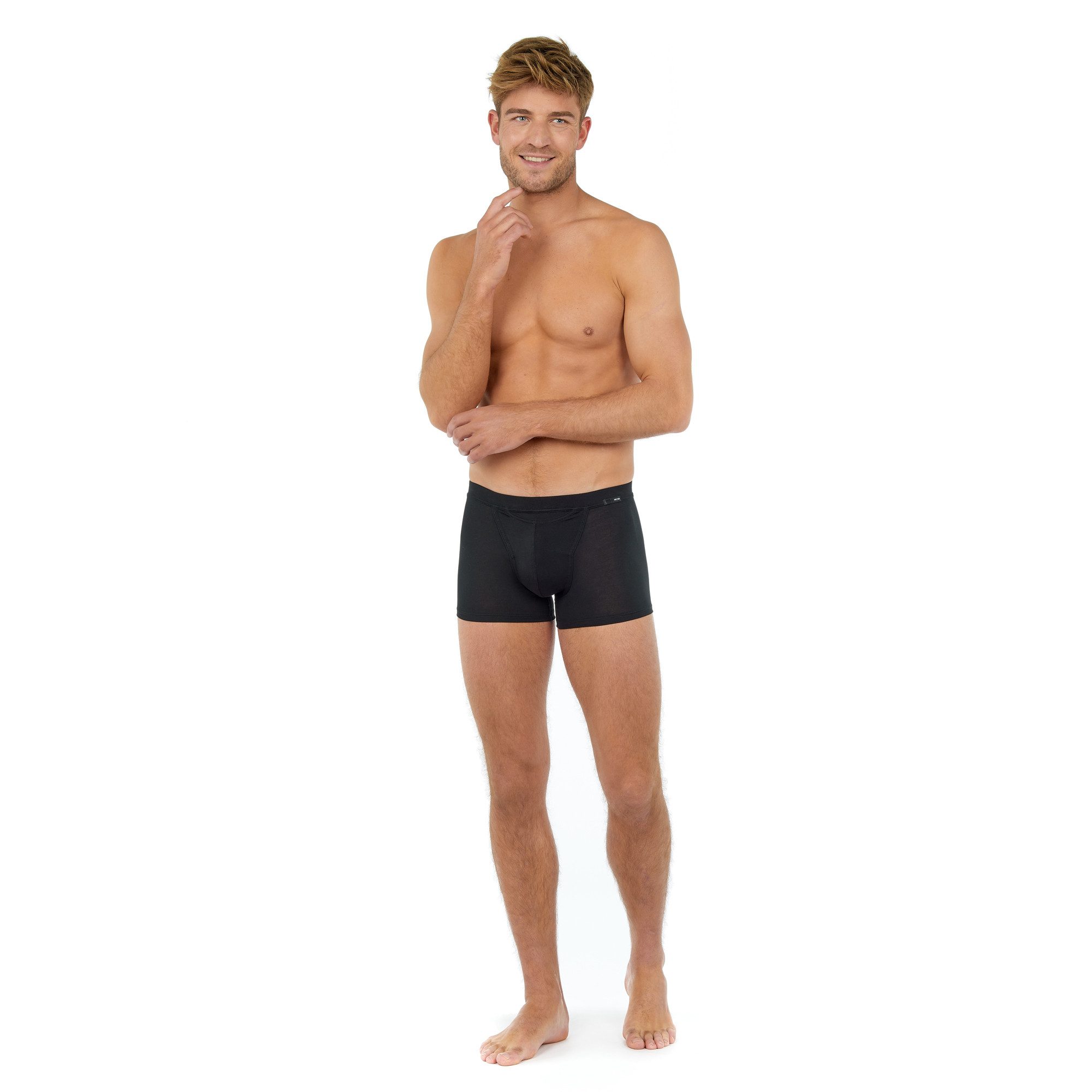Hom Boxershorts Tencel soft weich, bequem, horizontaler Eingriff – Bild 4 von 4